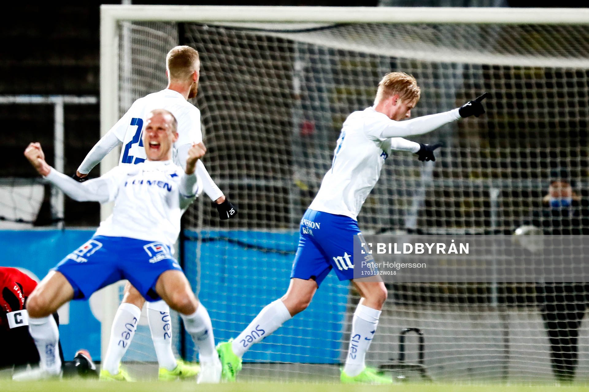 Norrköpings Karl Holmberg jublar
