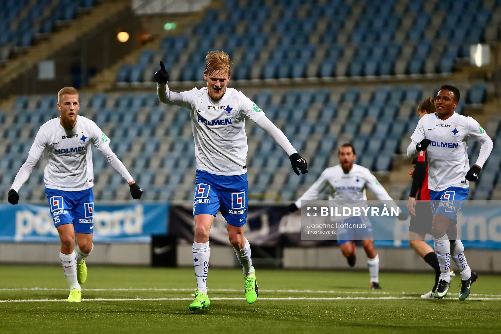 Norrköpings Kalle Holmberg, Filip Dagerstål och Niclas