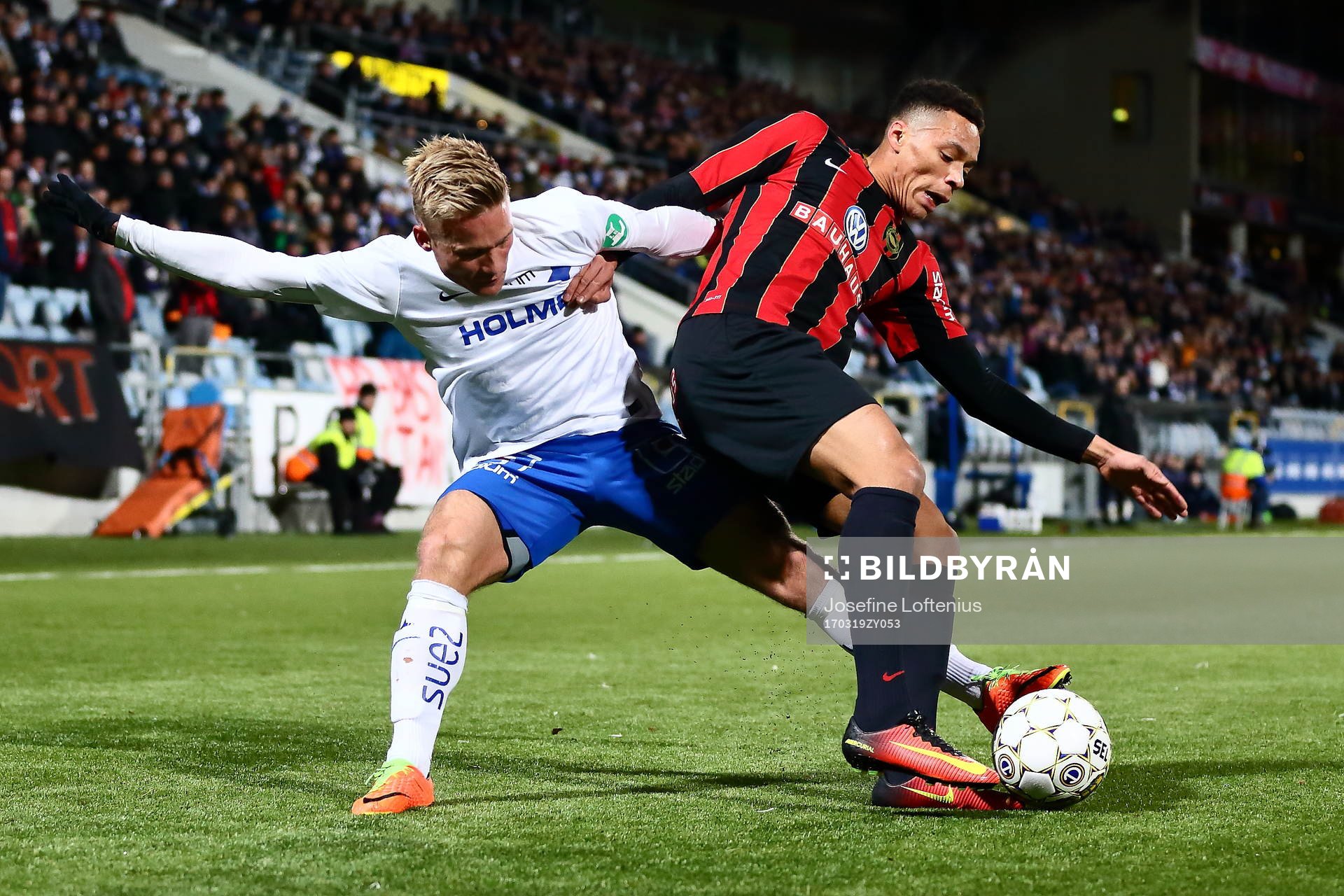Norrköpings Nicklas Bärkroth och Brommapojkarnaspelare