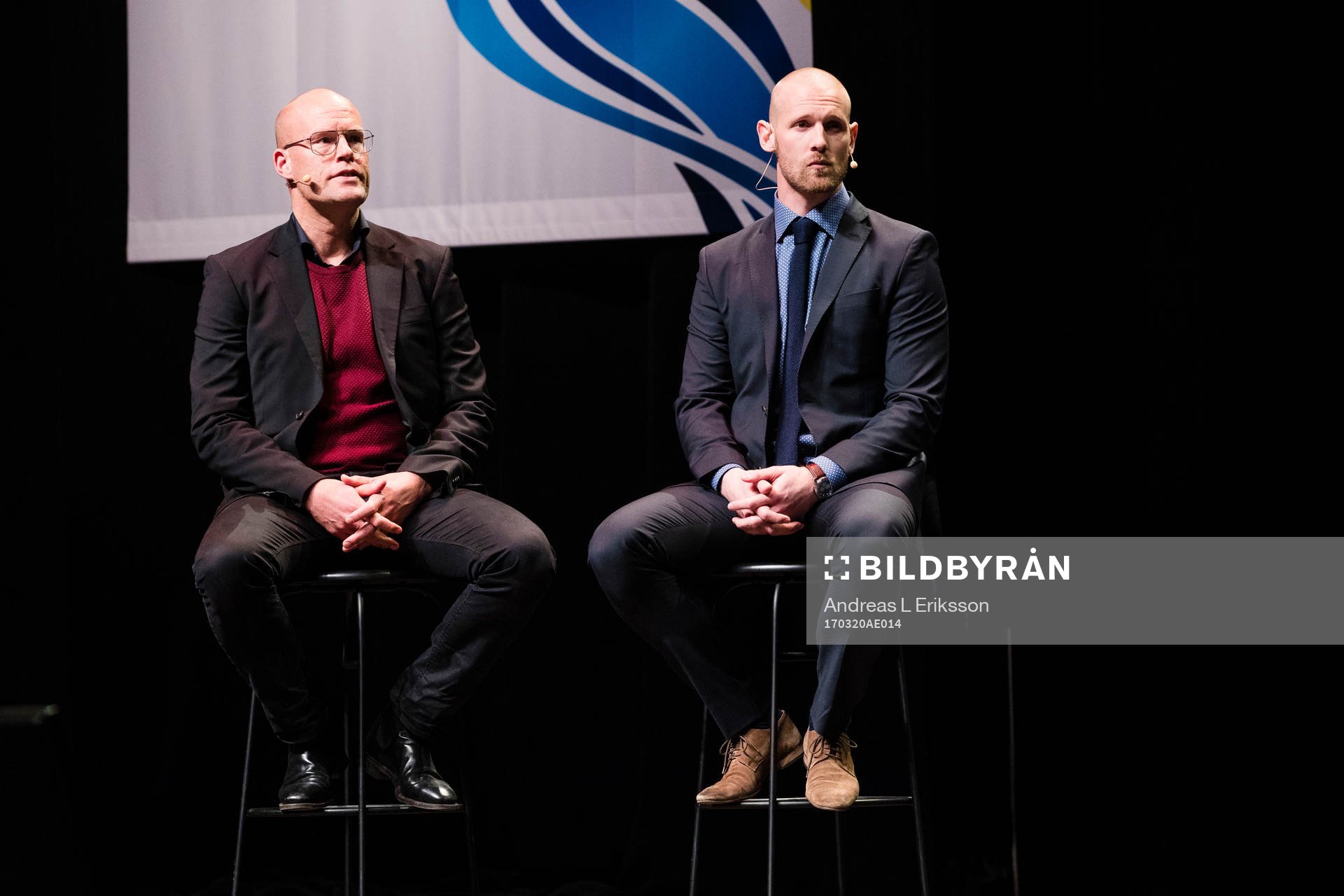 Sundsvalls tränare Joel Cedergren och Tommy Naurin