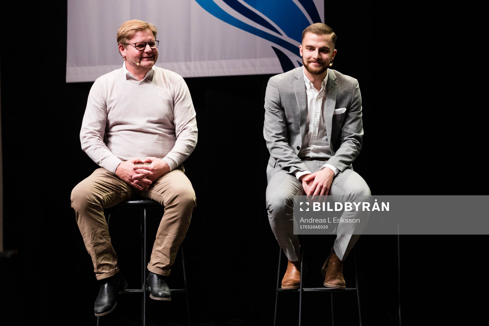Kalmars tränare Peter Swärdh och Filip Sachpekidis