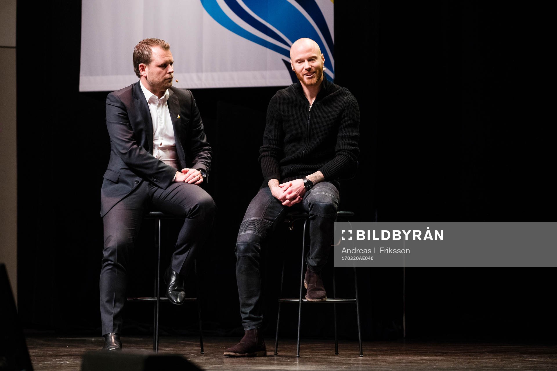 Häckens tränare Mikael Stahre och Alexander Farnerud