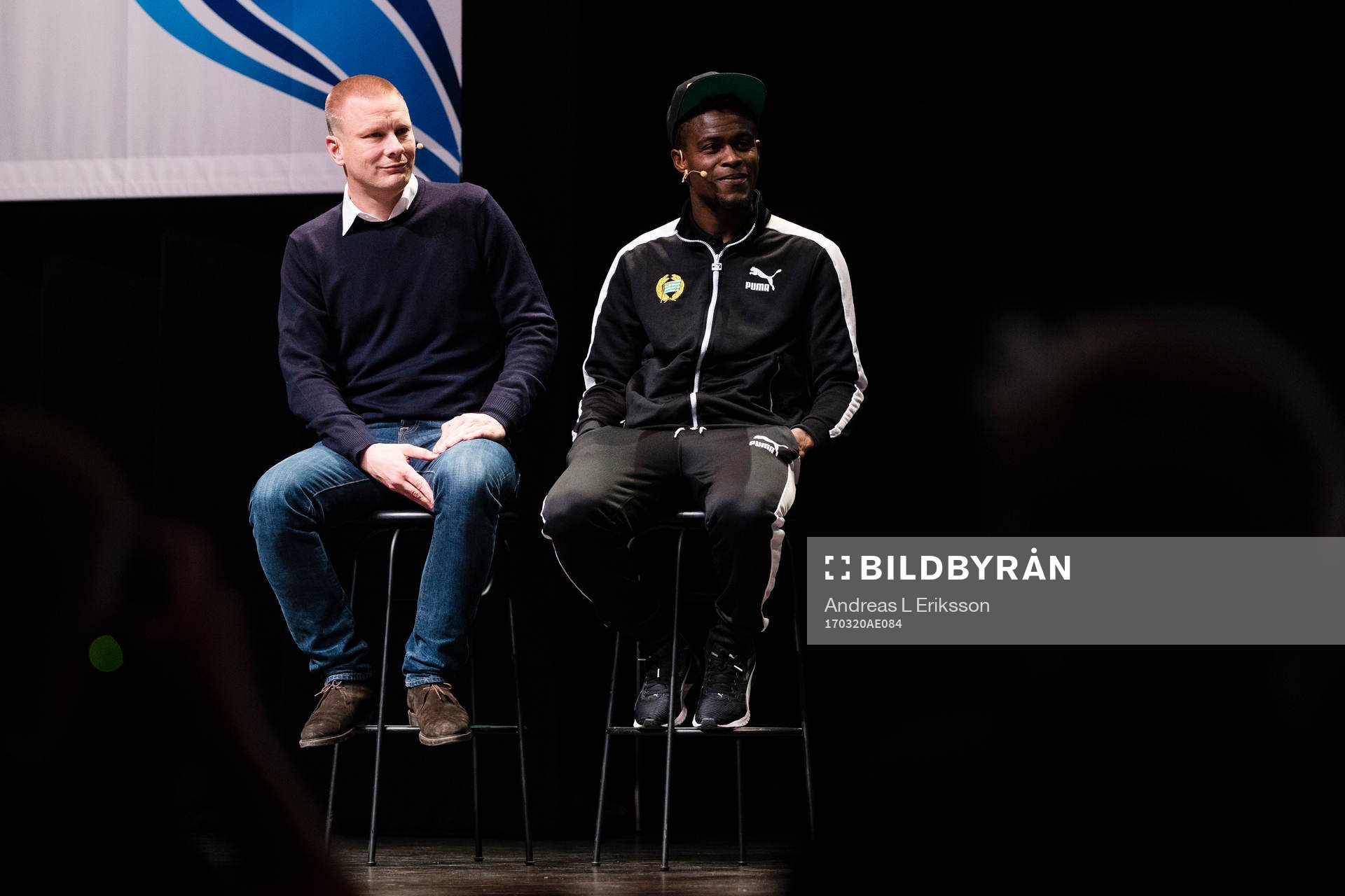 Hammarbys assisterande tränare Stefan Billborn och Gershon