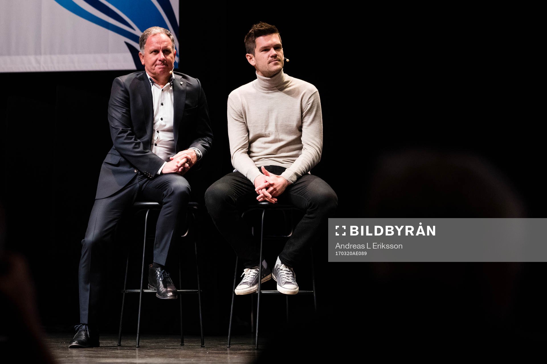 Halmstads tränare Jan Jönsson och Ivo Pekalski