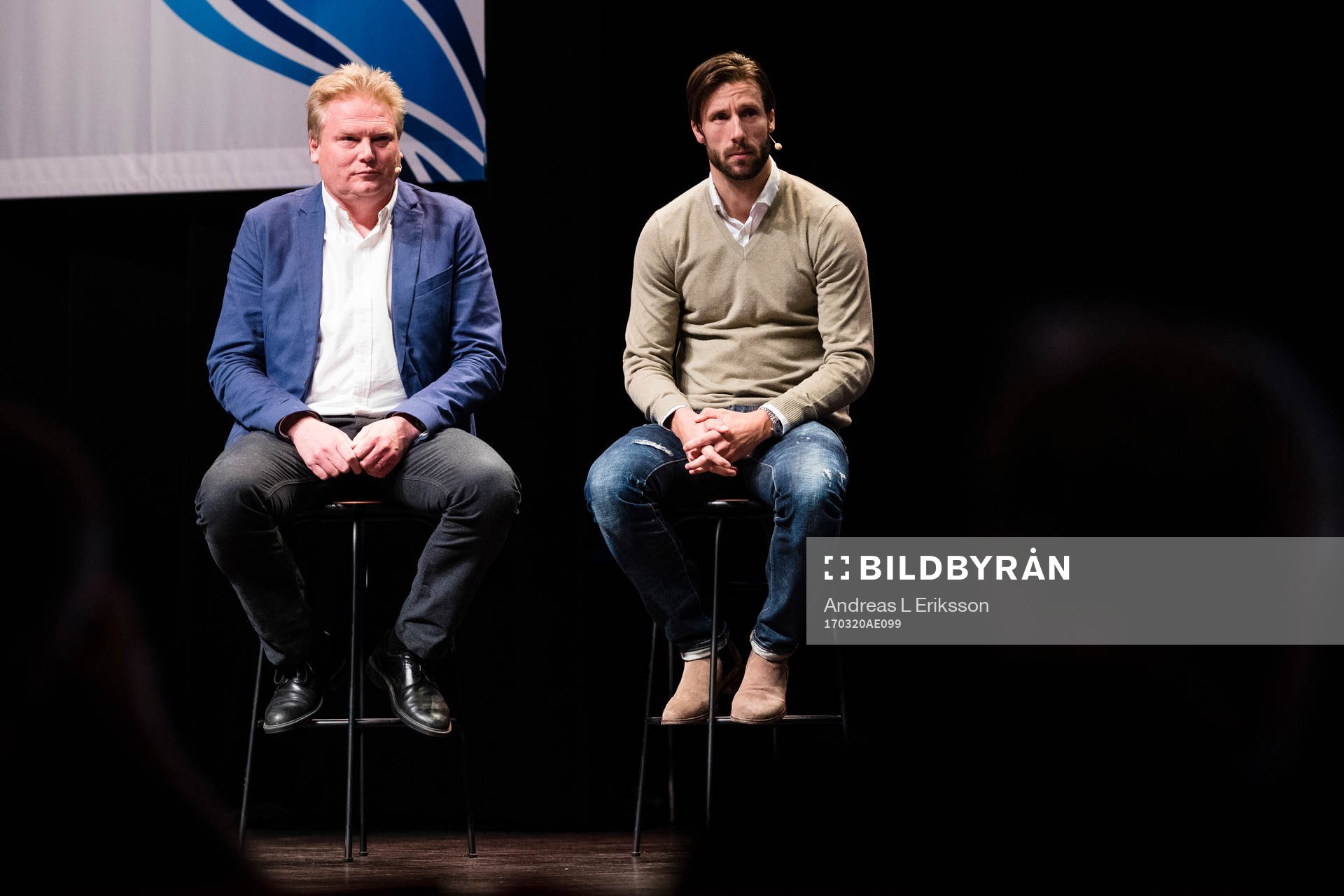 Göteborgs tränare Jörgen Lennartsson och Mattias