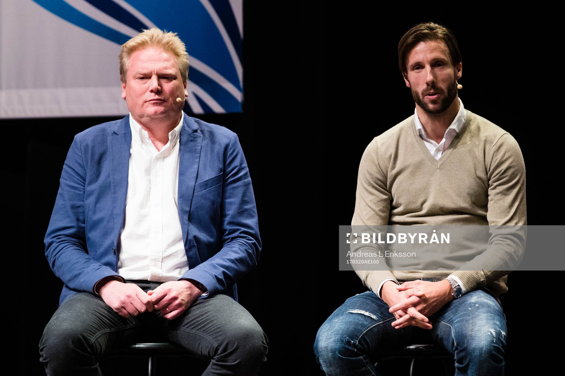 Göteborgs tränare Jörgen Lennartsson och Mattias