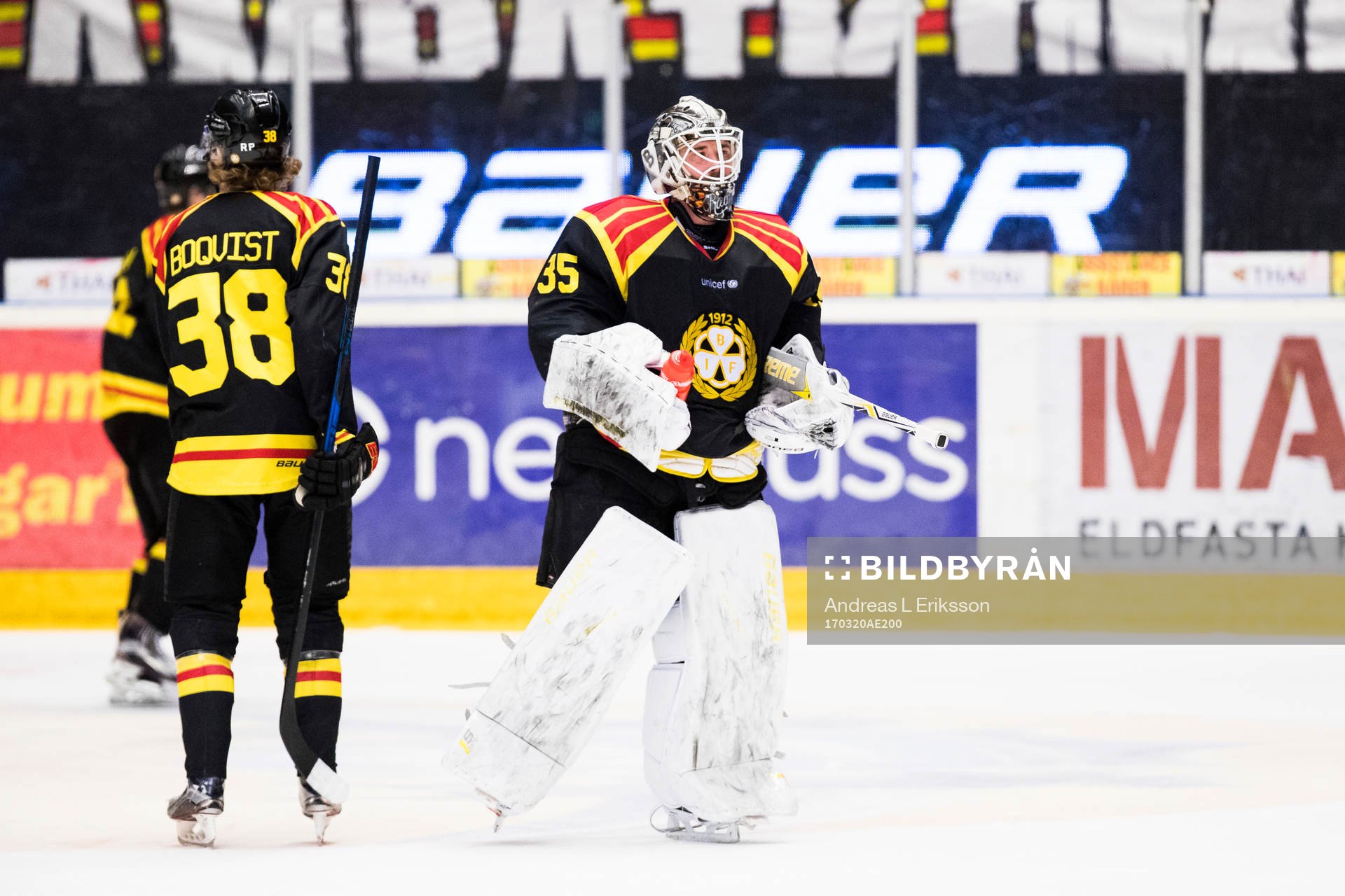 Brynäs målvakt David Rautio