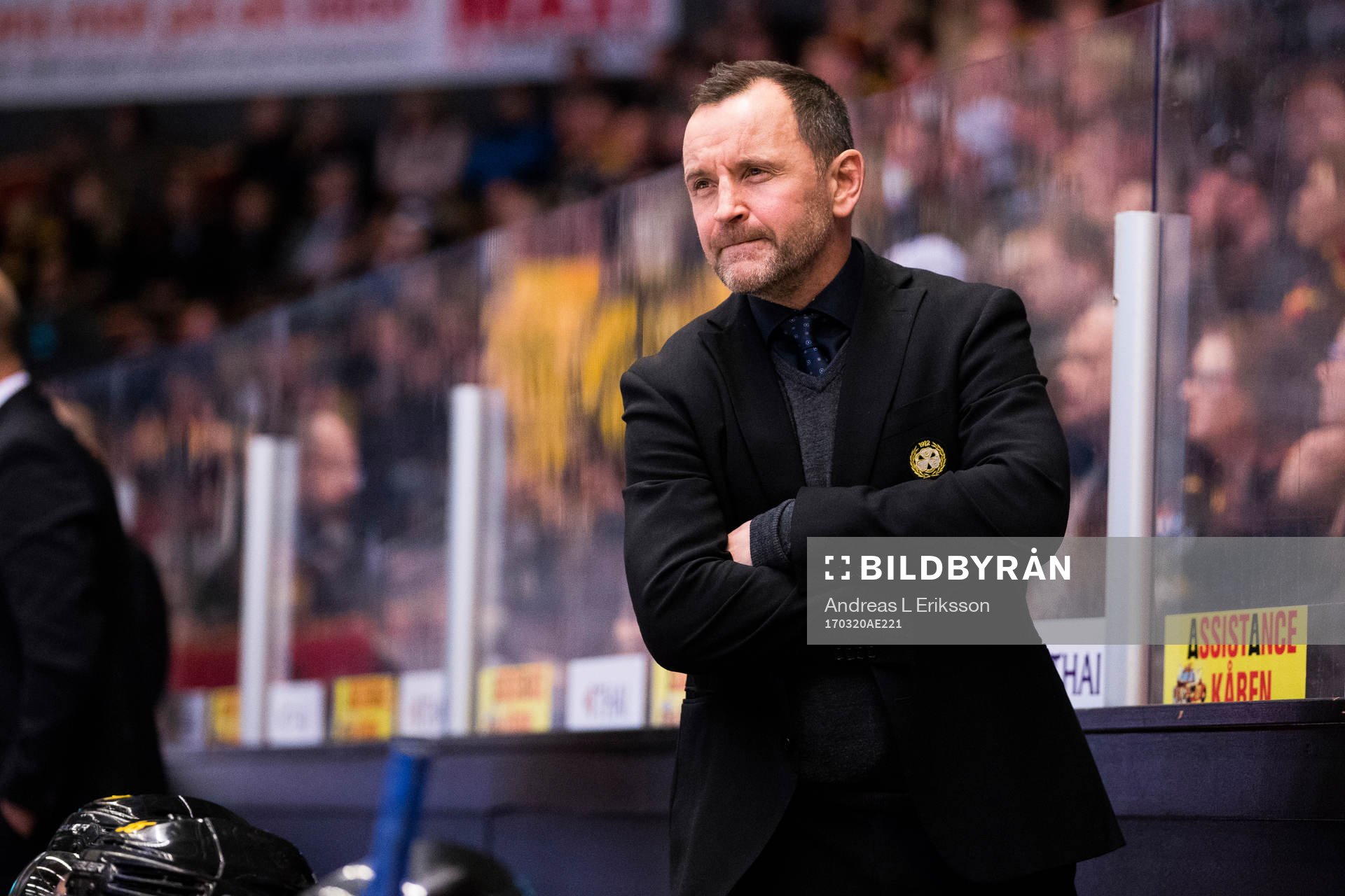 Brynäs tränare Thomas Berglund
