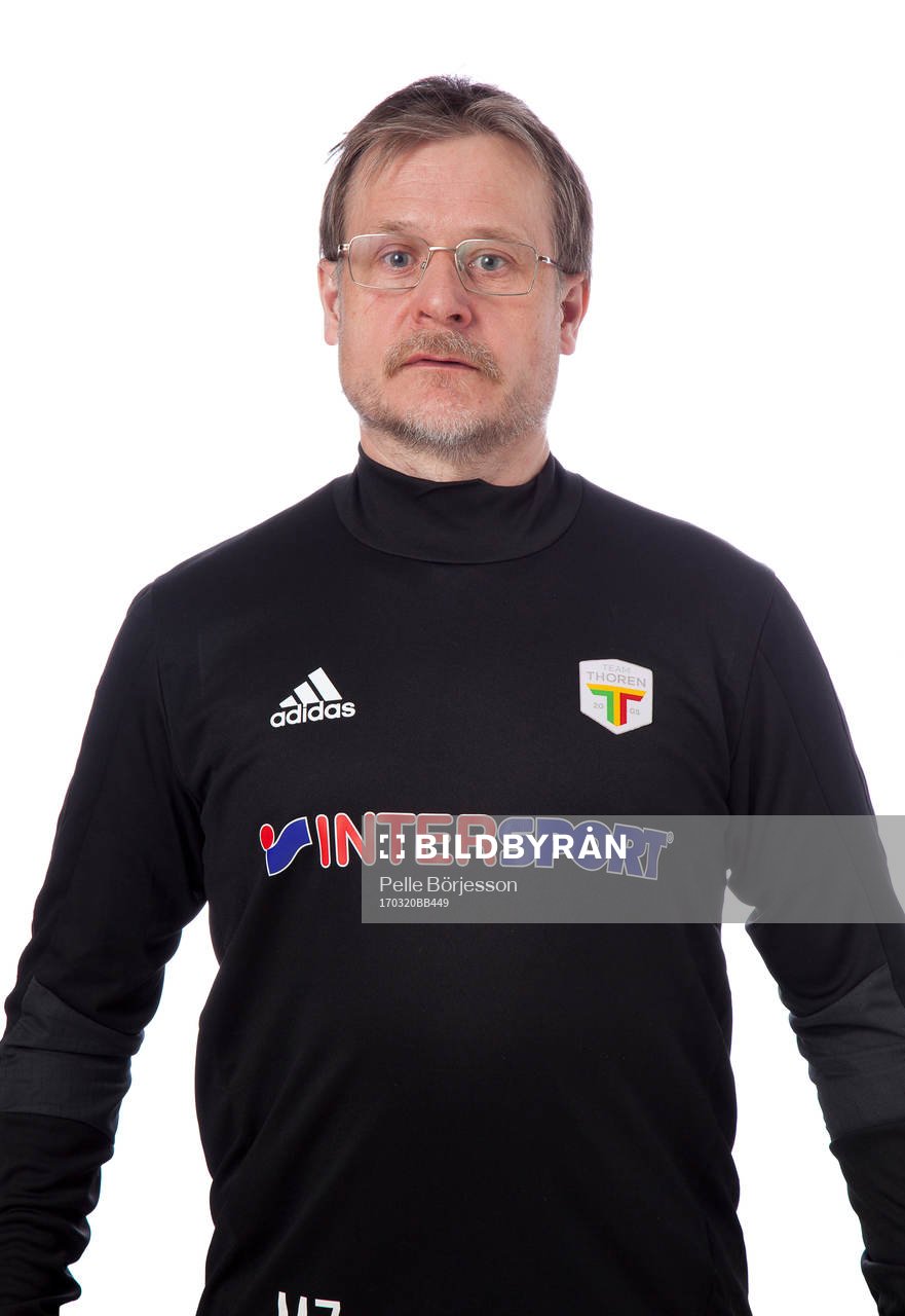 Team Thoréngruppens materialförvaltare Mats Zingmark