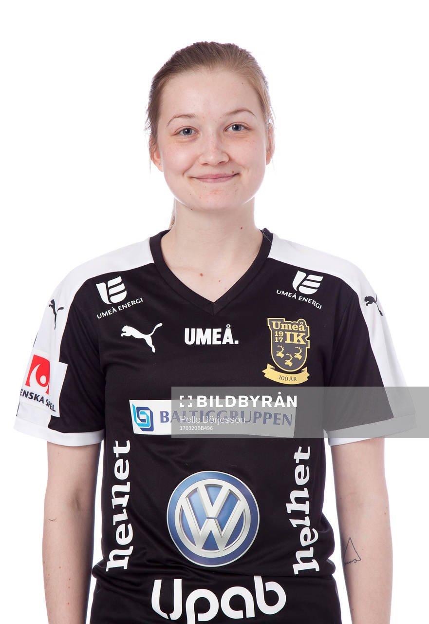 Umeås Elin Bäckström poserar för ett porträtt den 20 mars 2017 i Umeå.