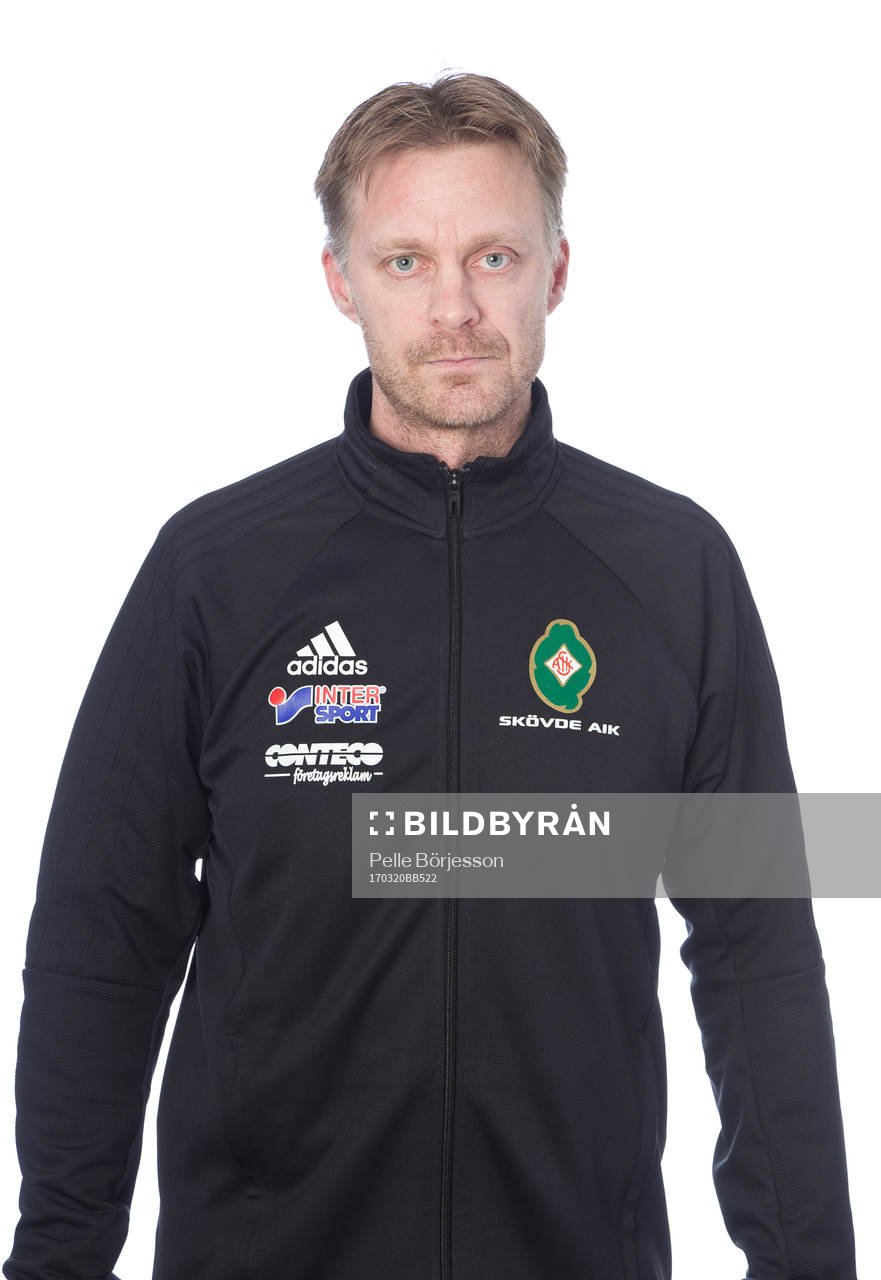 Skövdes assisterande tränare Johan Åhnborg