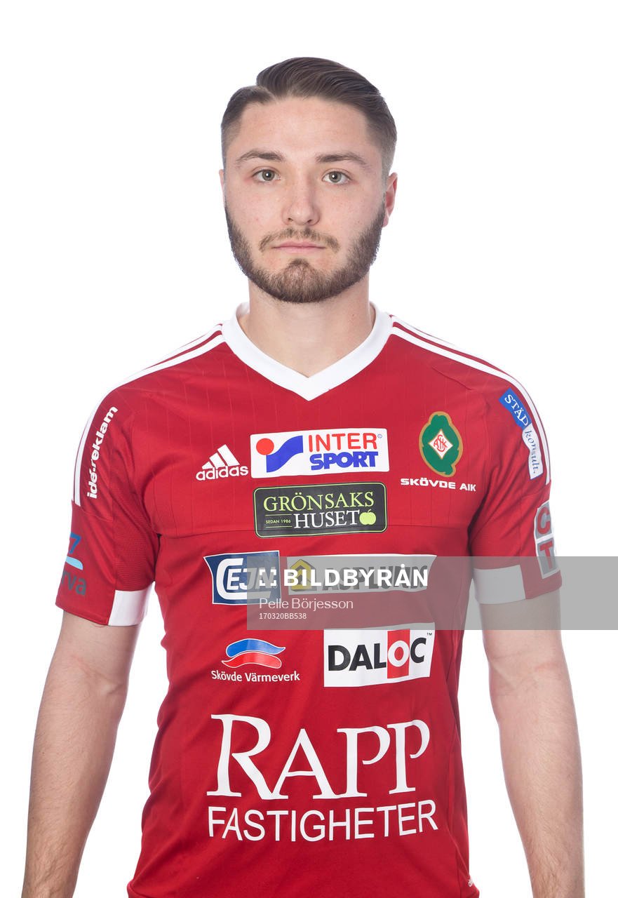 Skövdes Ryan Masch poserar för ett porträtt den 20 mars 2017 i Skövde.