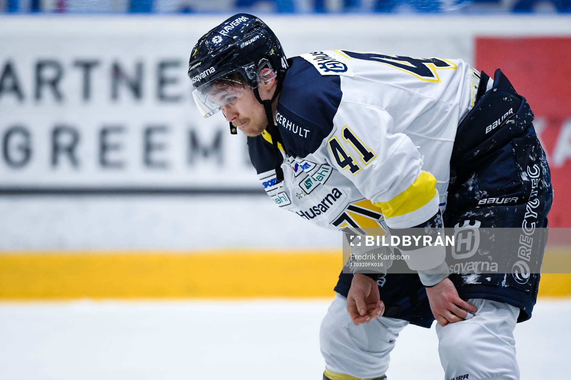 s David Ullström har ont