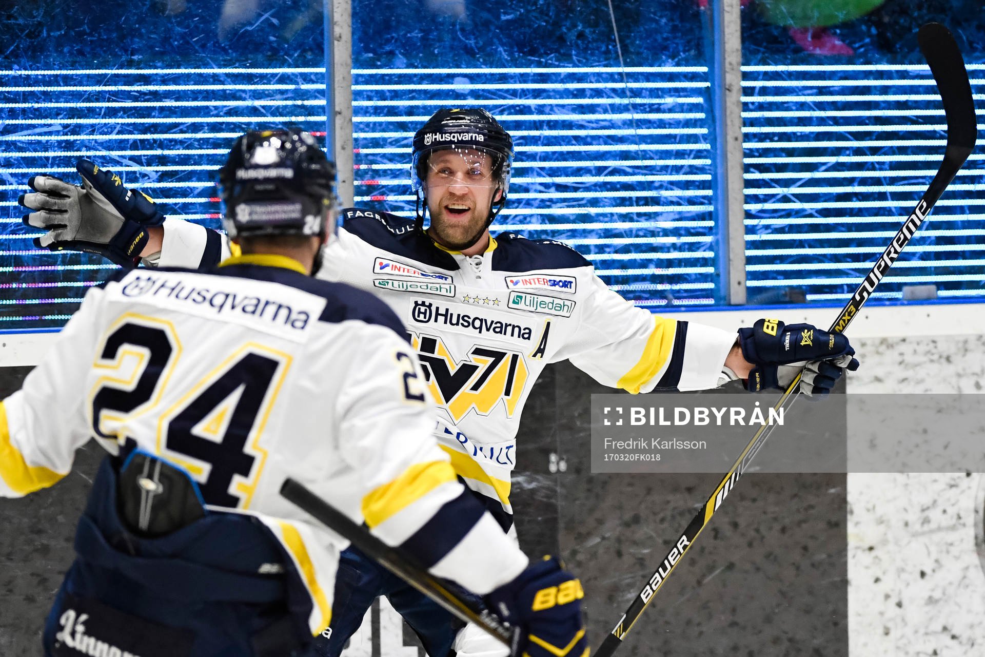 s Erik Christensen och Martin Thörnberg jublar