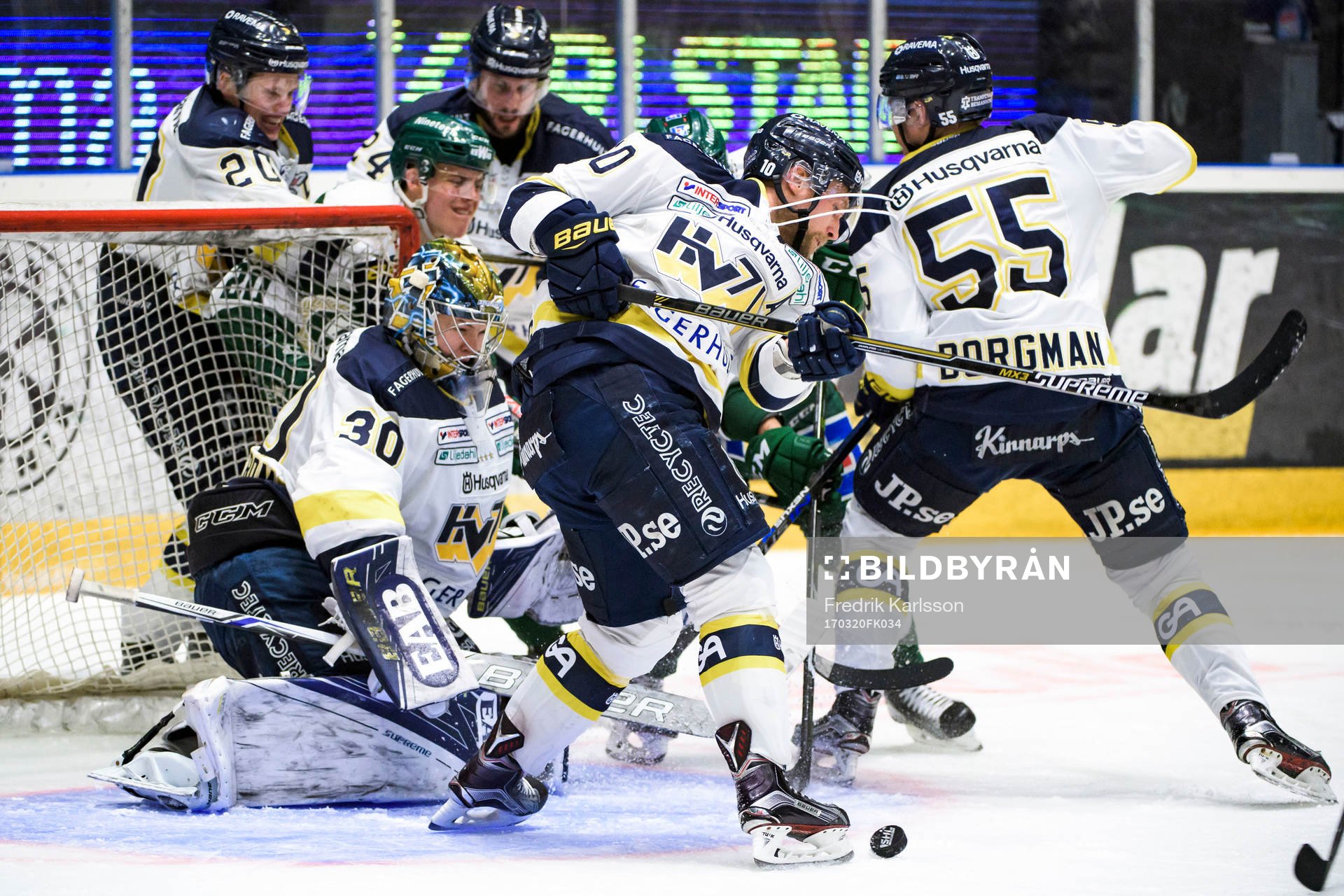 s målvakt Linus Söderström