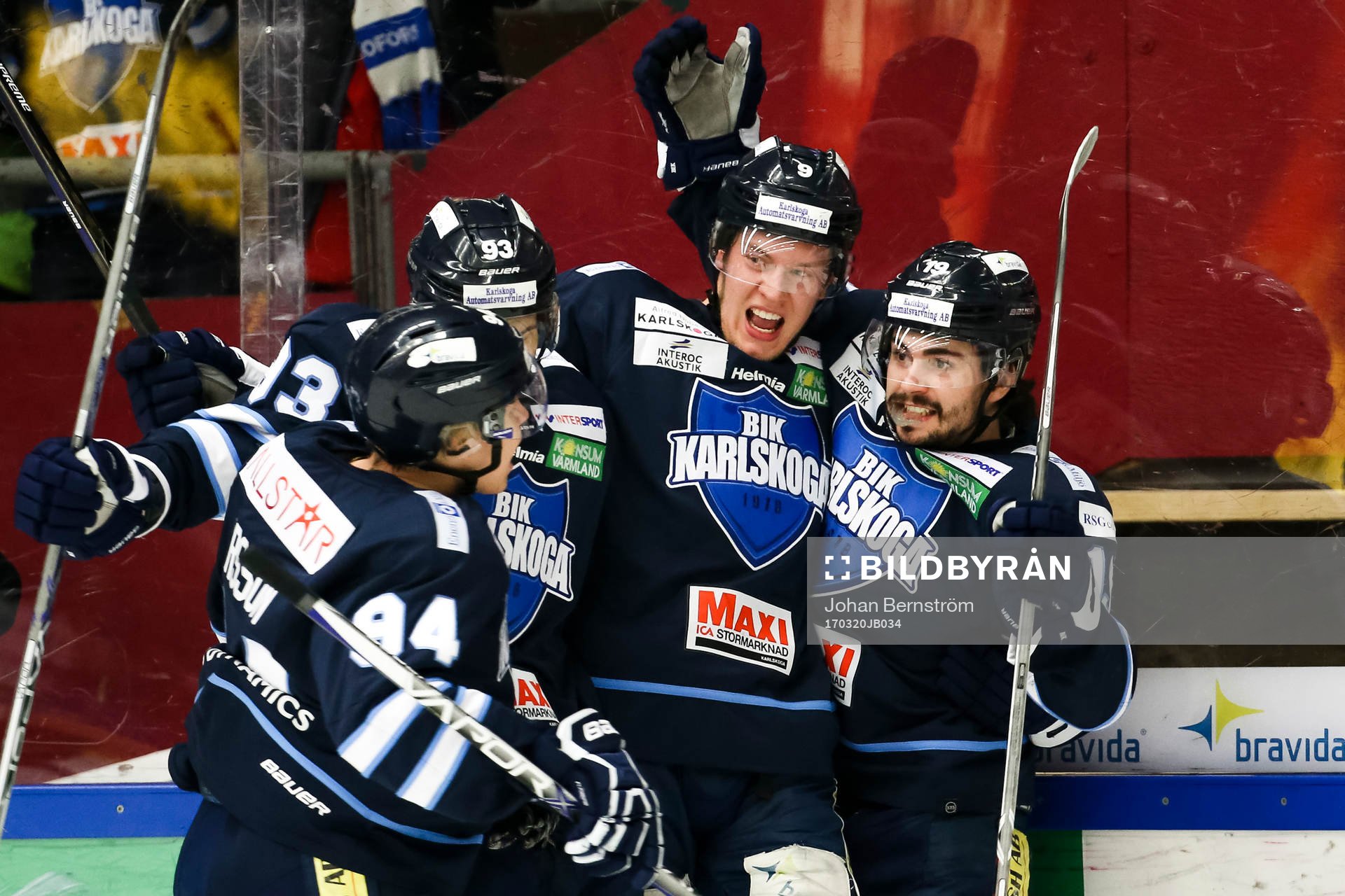 Karlskogas Victor Ejdsell jublar