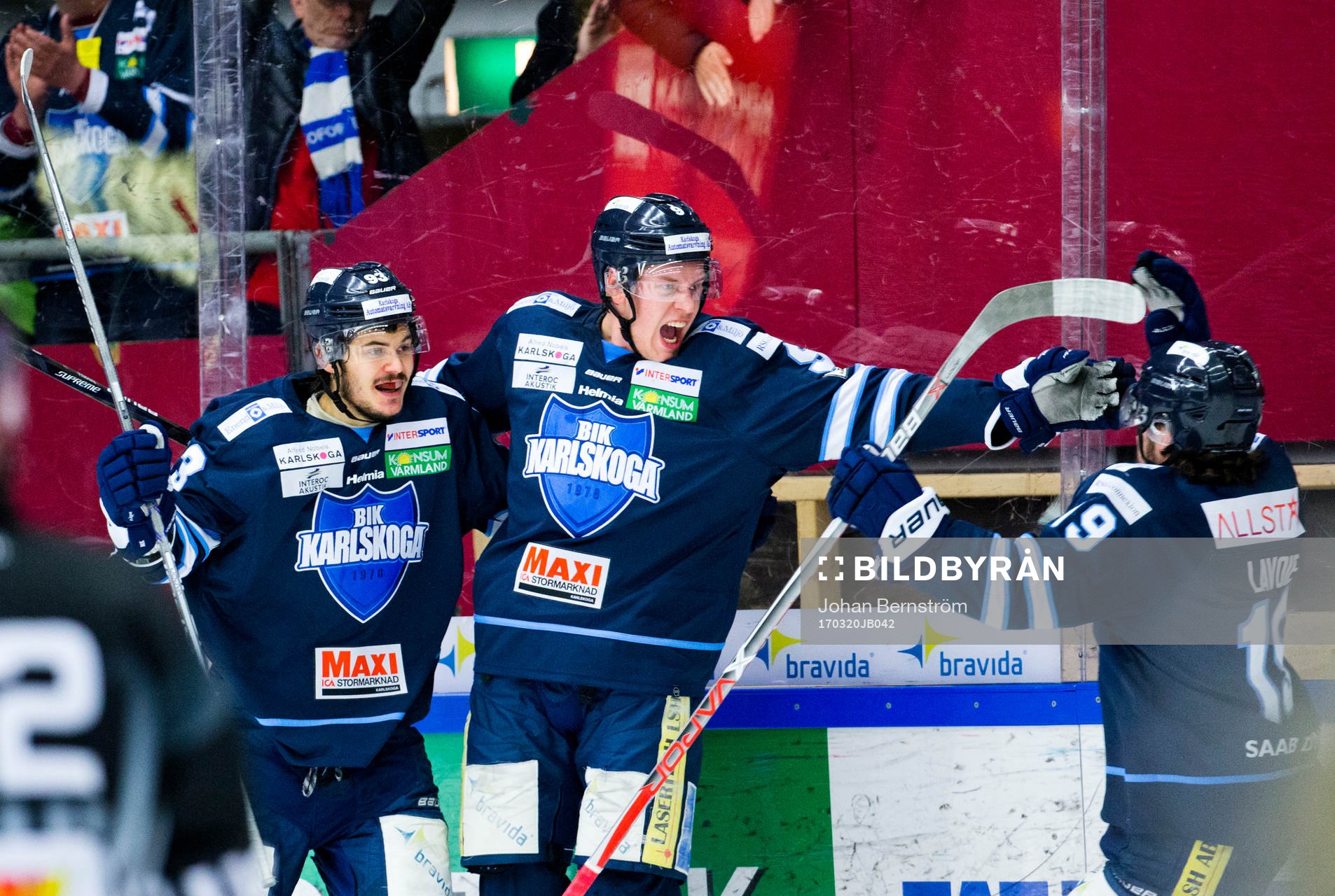 Karlskogas Victor Ejdsell jublar