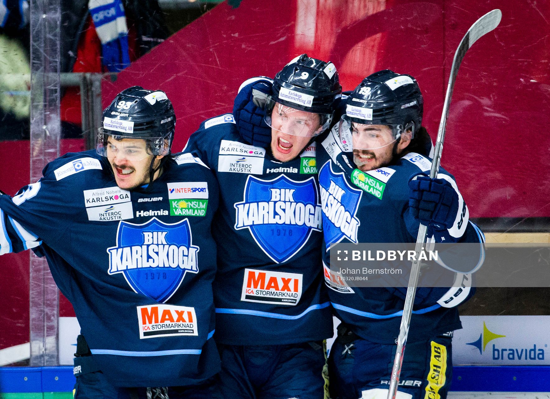 Karlskogas Victor Ejdsell jublar