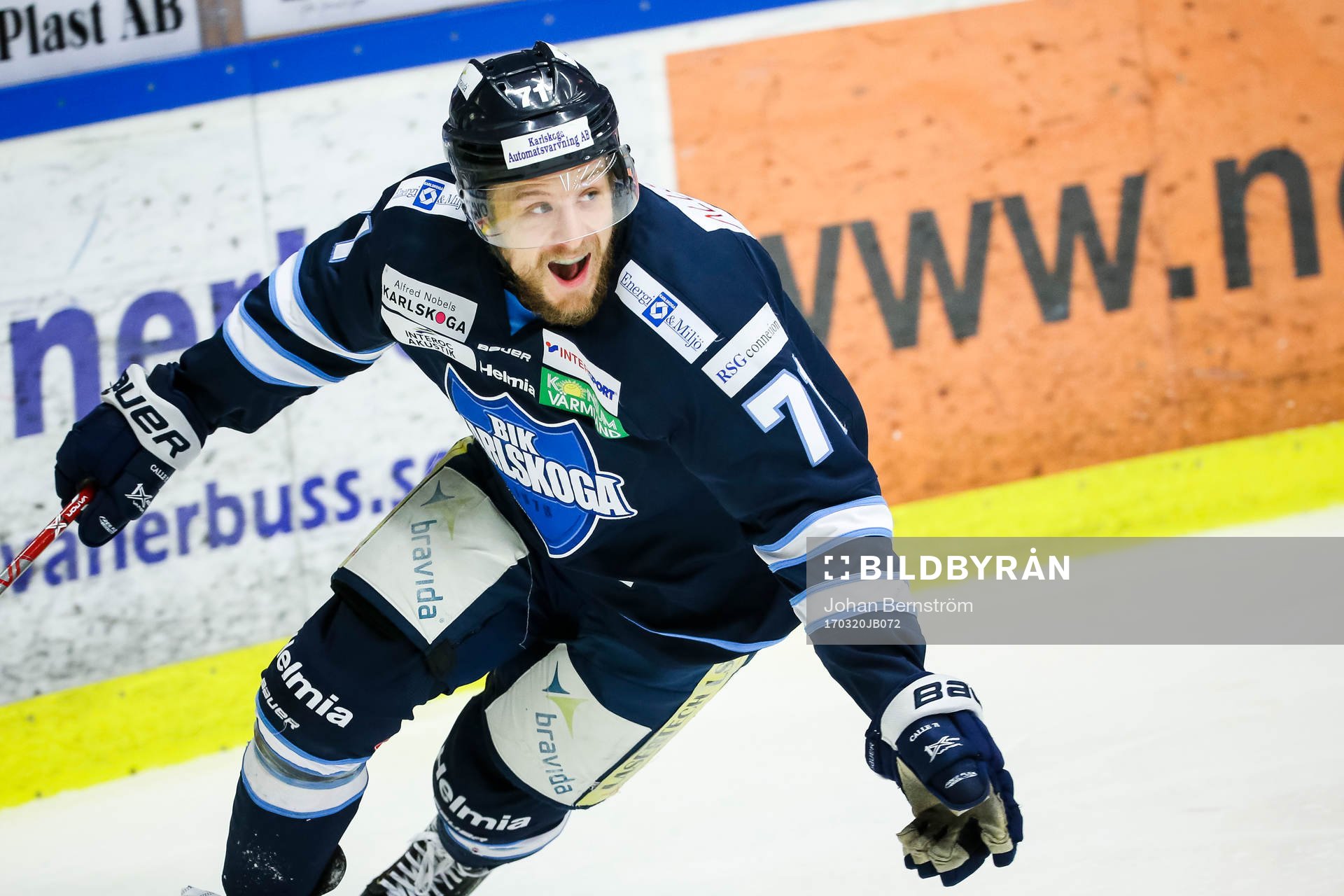 Karlskogas Carl Berglund jublar