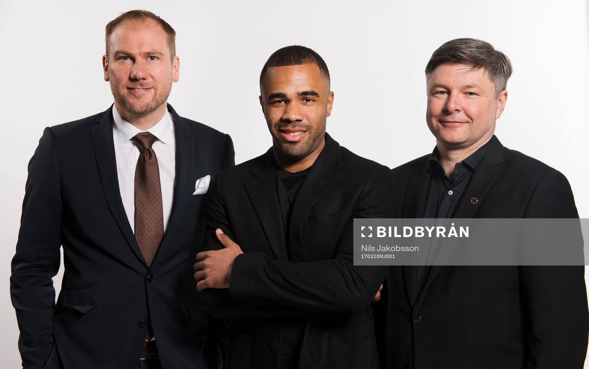 Elfsborgs tränare Magnus Haglund, Alex Dyer, Bo Johansson,