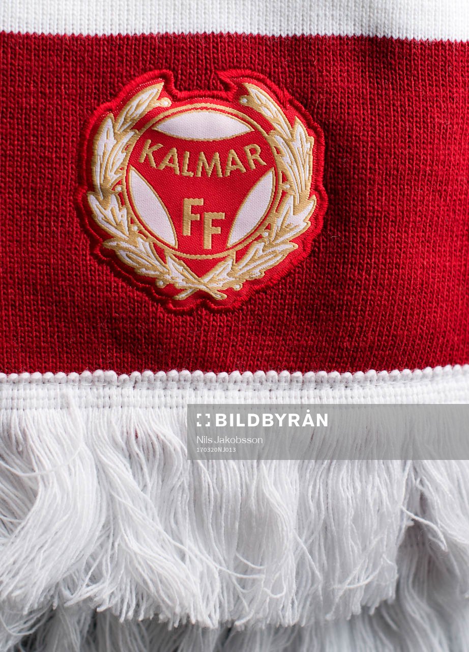 Kalmars klubbemblem på en halsduk