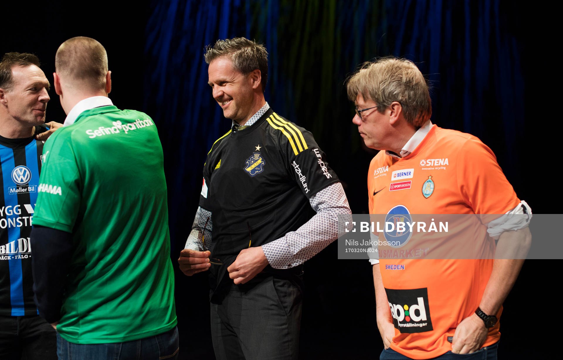 Kim Bergstrand, tränare Sirius, Rikard Norling, tränare