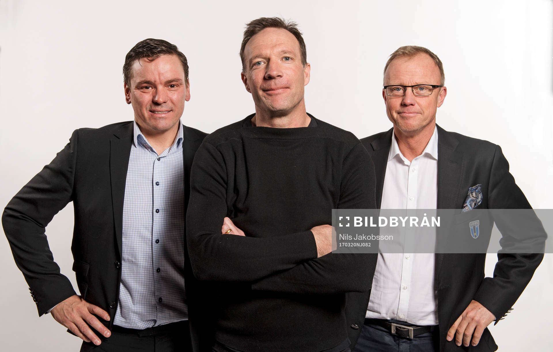Michael Lundgren, klubbchef Sirius, Kim Bergstrand,