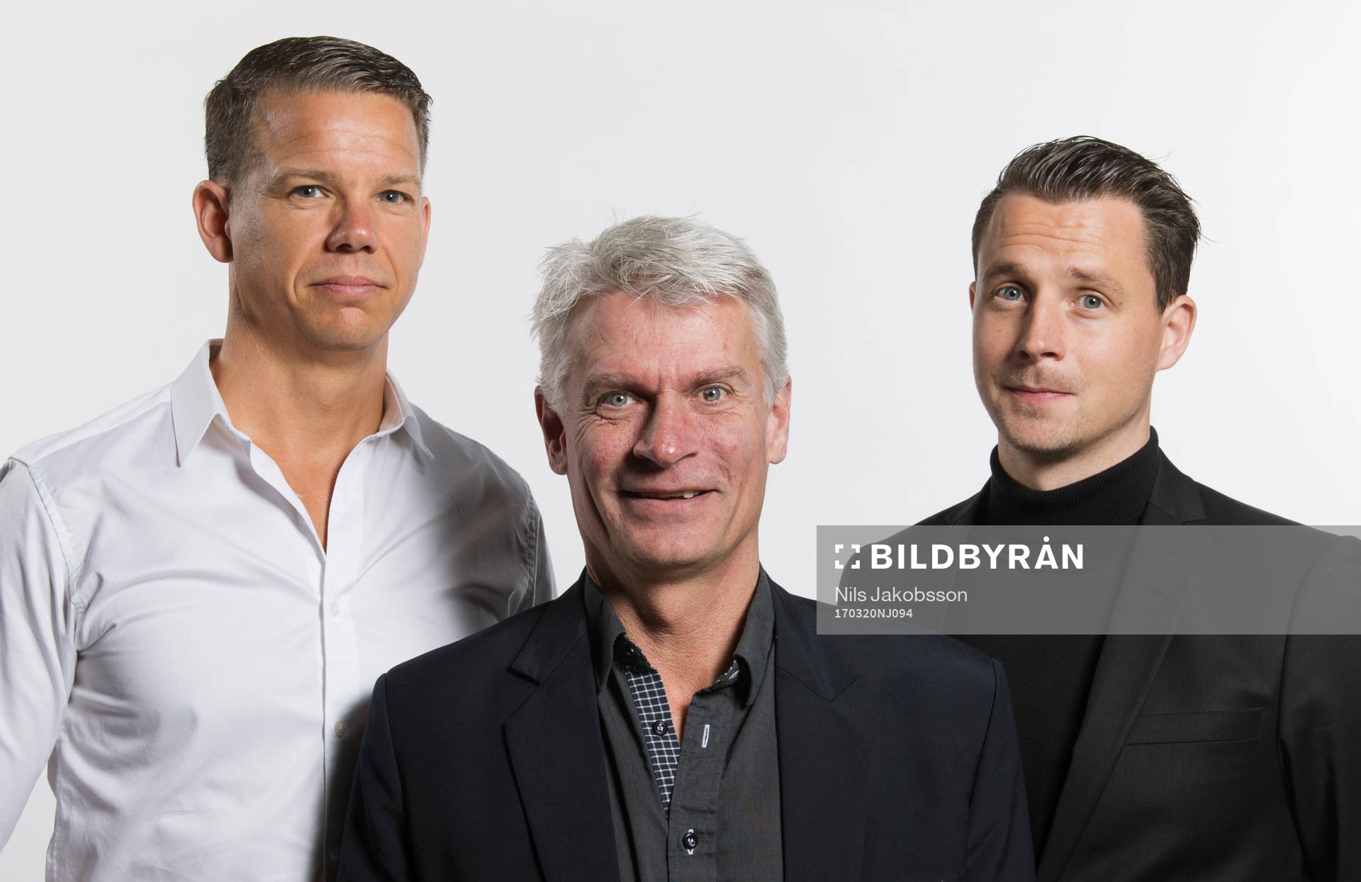 Domare Daniel Wärnmark, domarcoach Peter Fröjdfeldt och