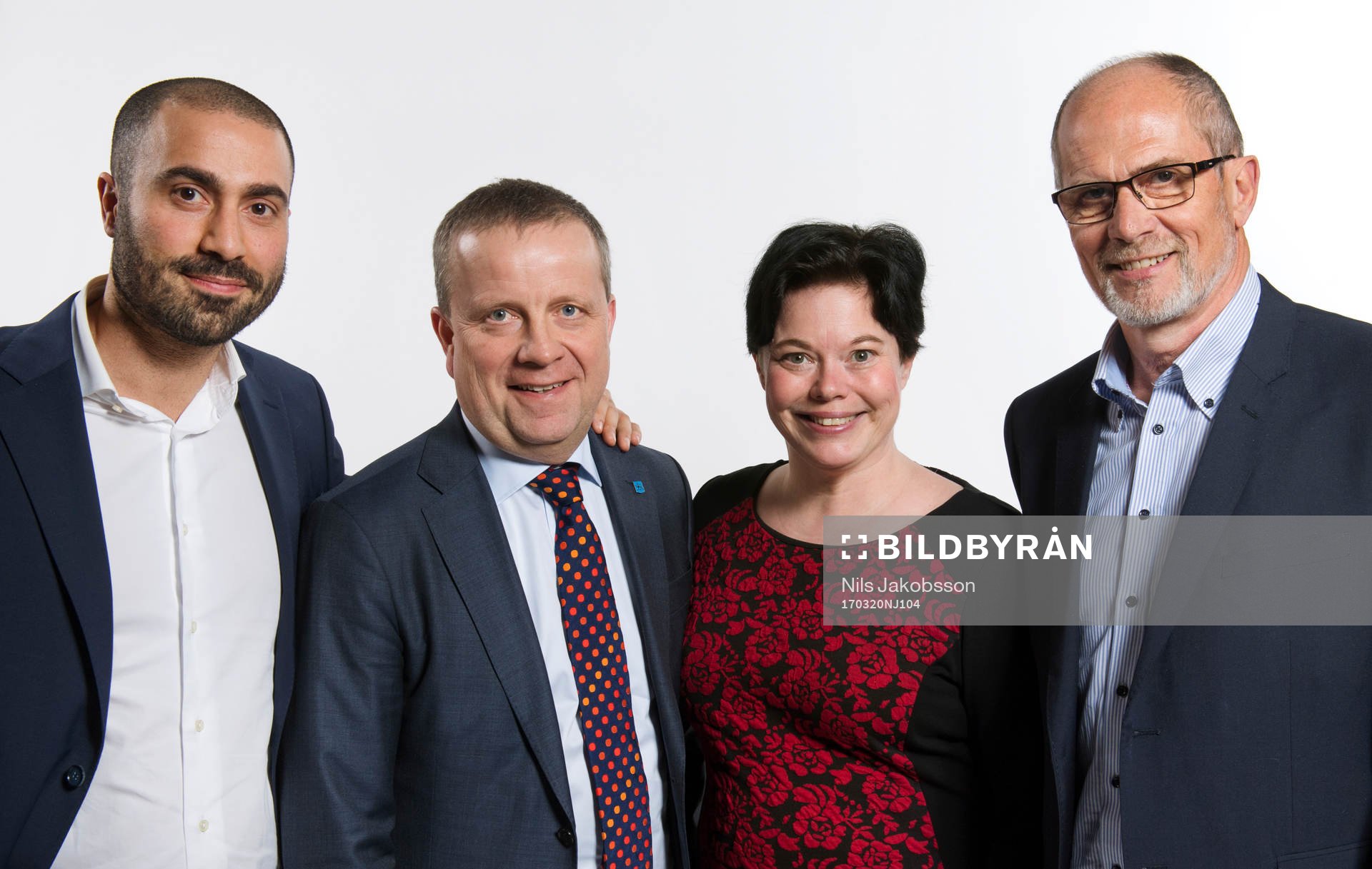 Kaveh Sarvari, SEF, Fredrik Ahlsterdt och Marlene Burwick,