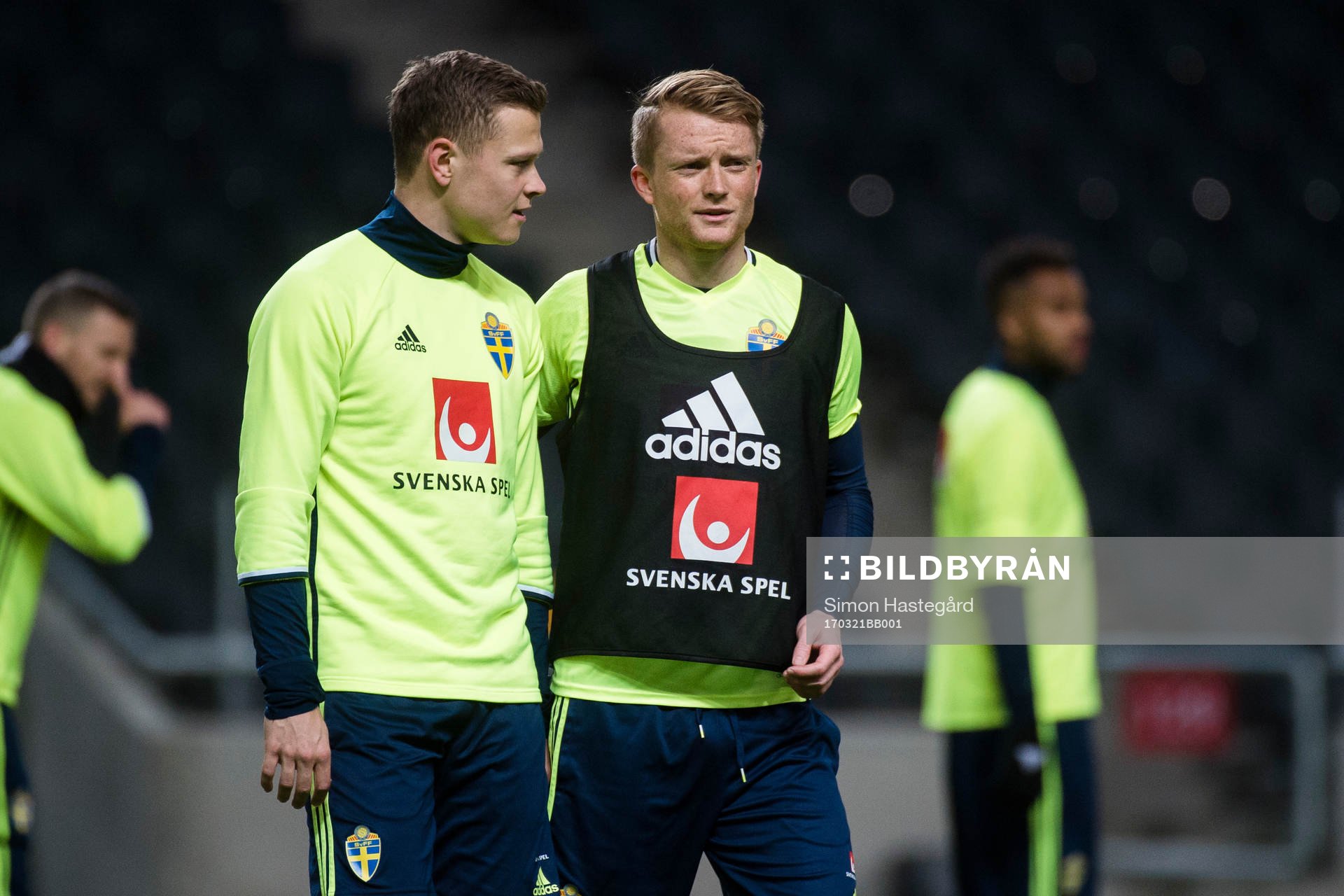 Viktor Claesson och Sam Larsson