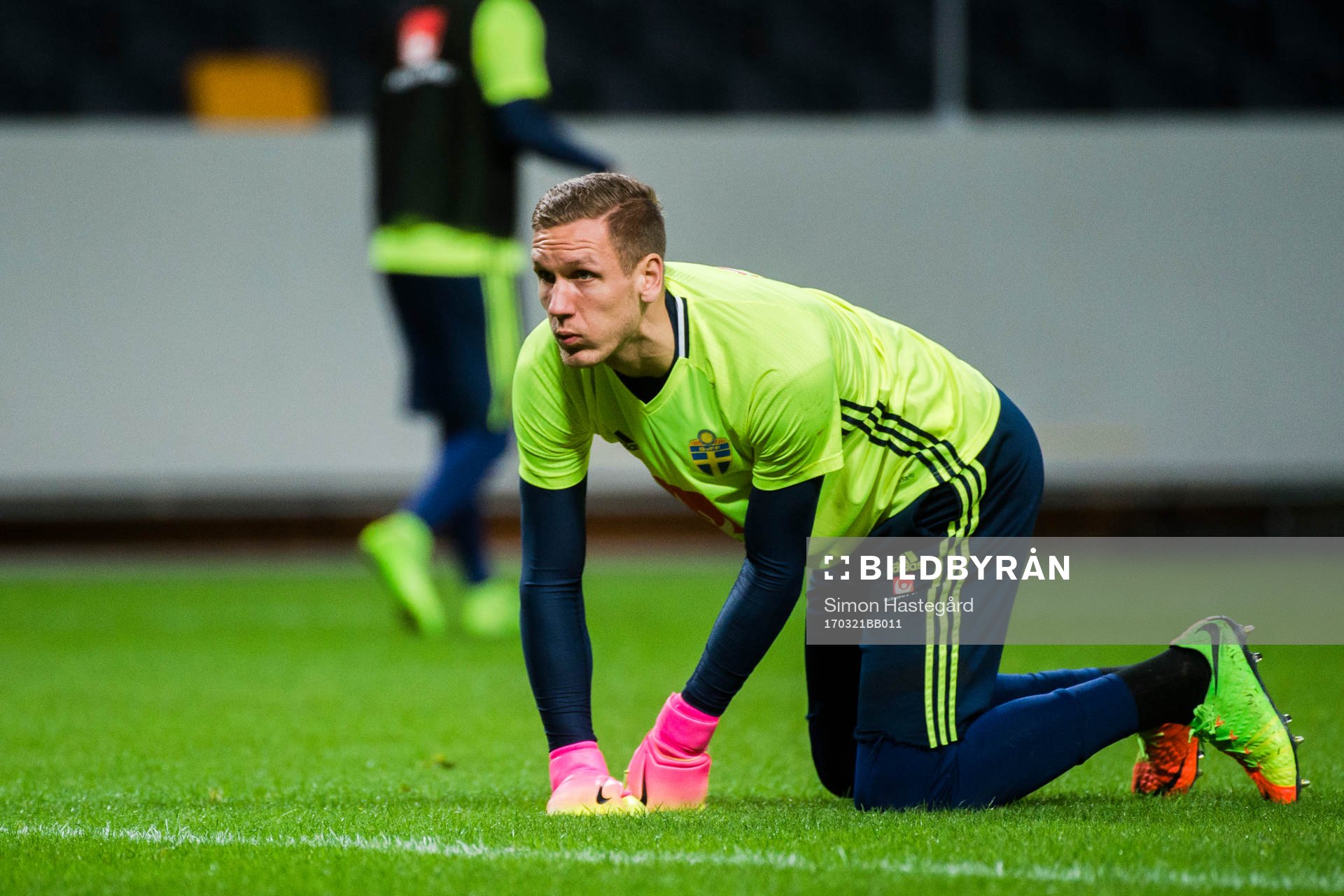 Sveriges målvakt Robin Olsen