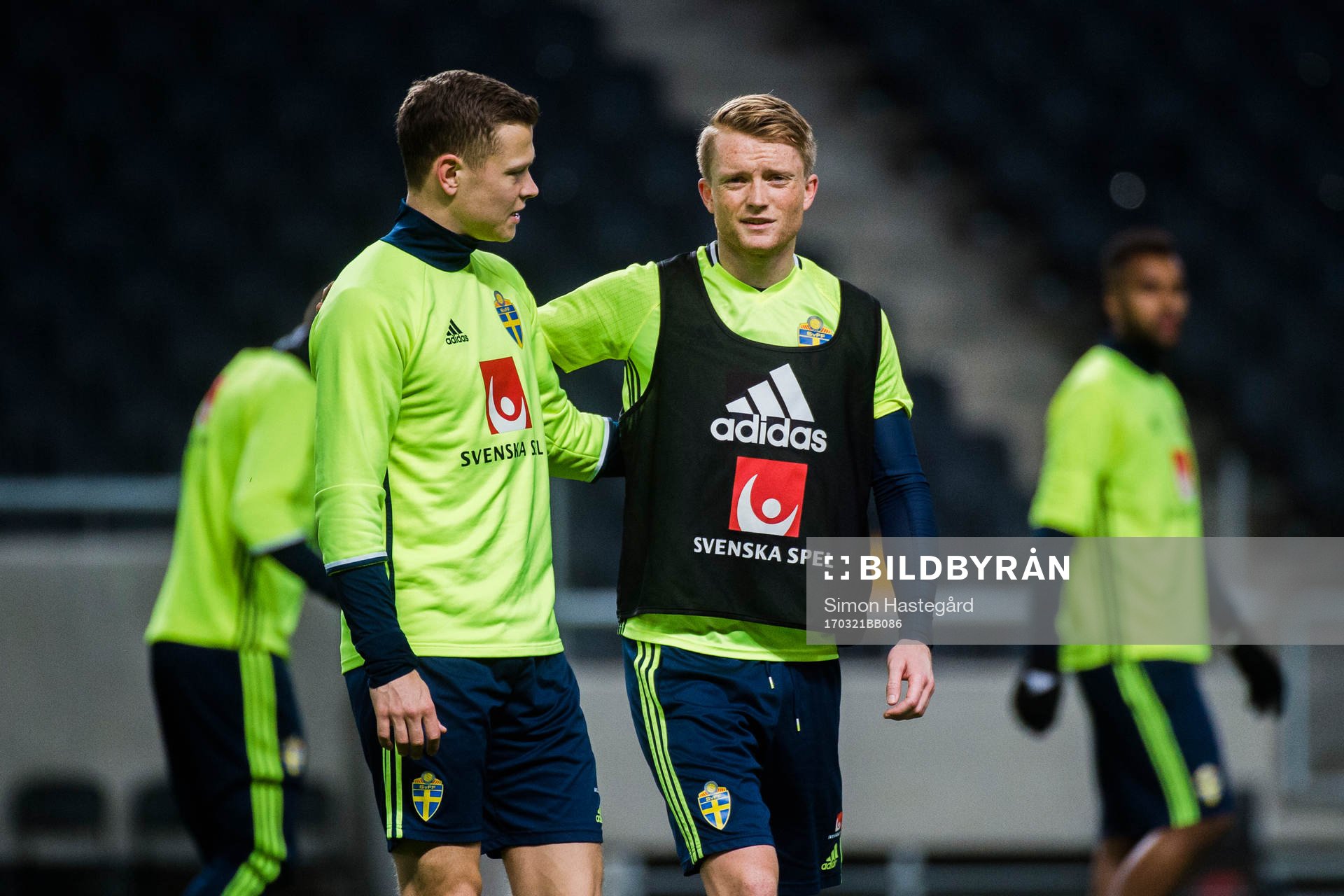 Viktor Claesson och Sam Larsson