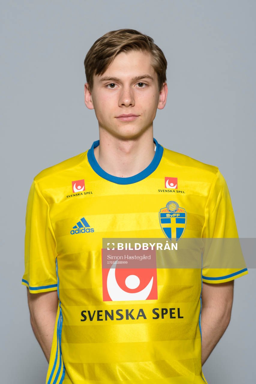 Edvin Nilsson i P18-landslaget
