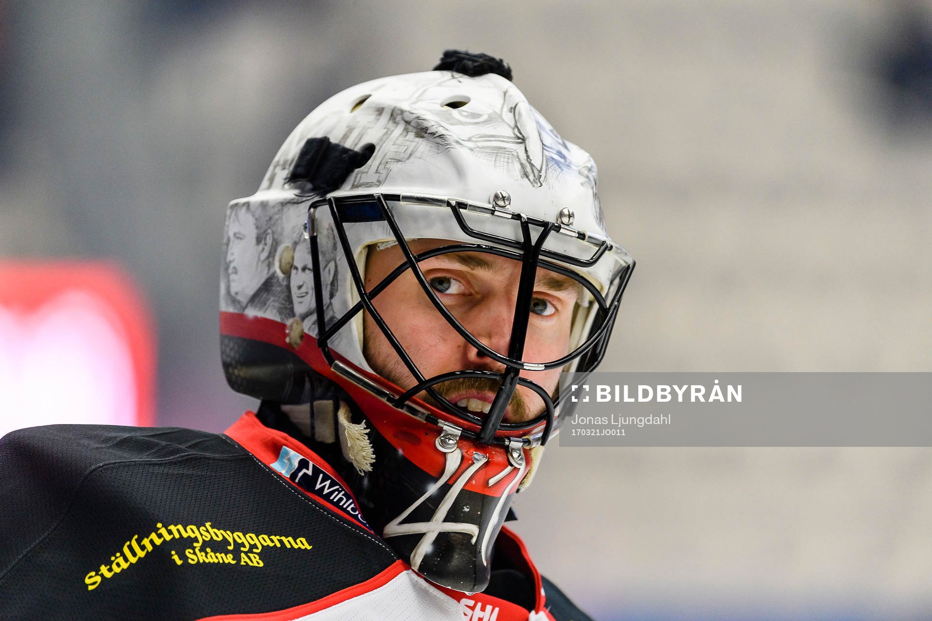 Malmö Redhawks målvakt Cristopher Nihlstorp
