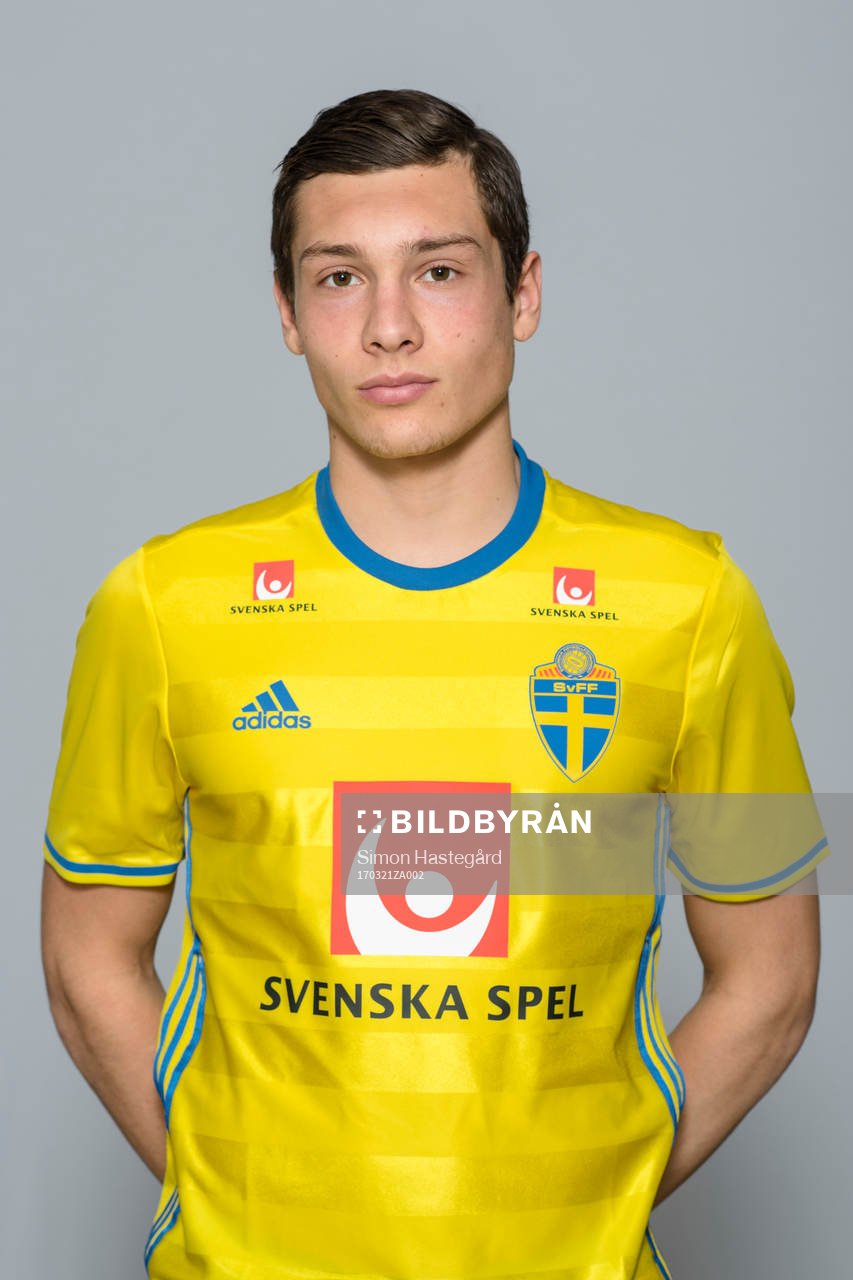Filip Trajanovski i P18-landslaget