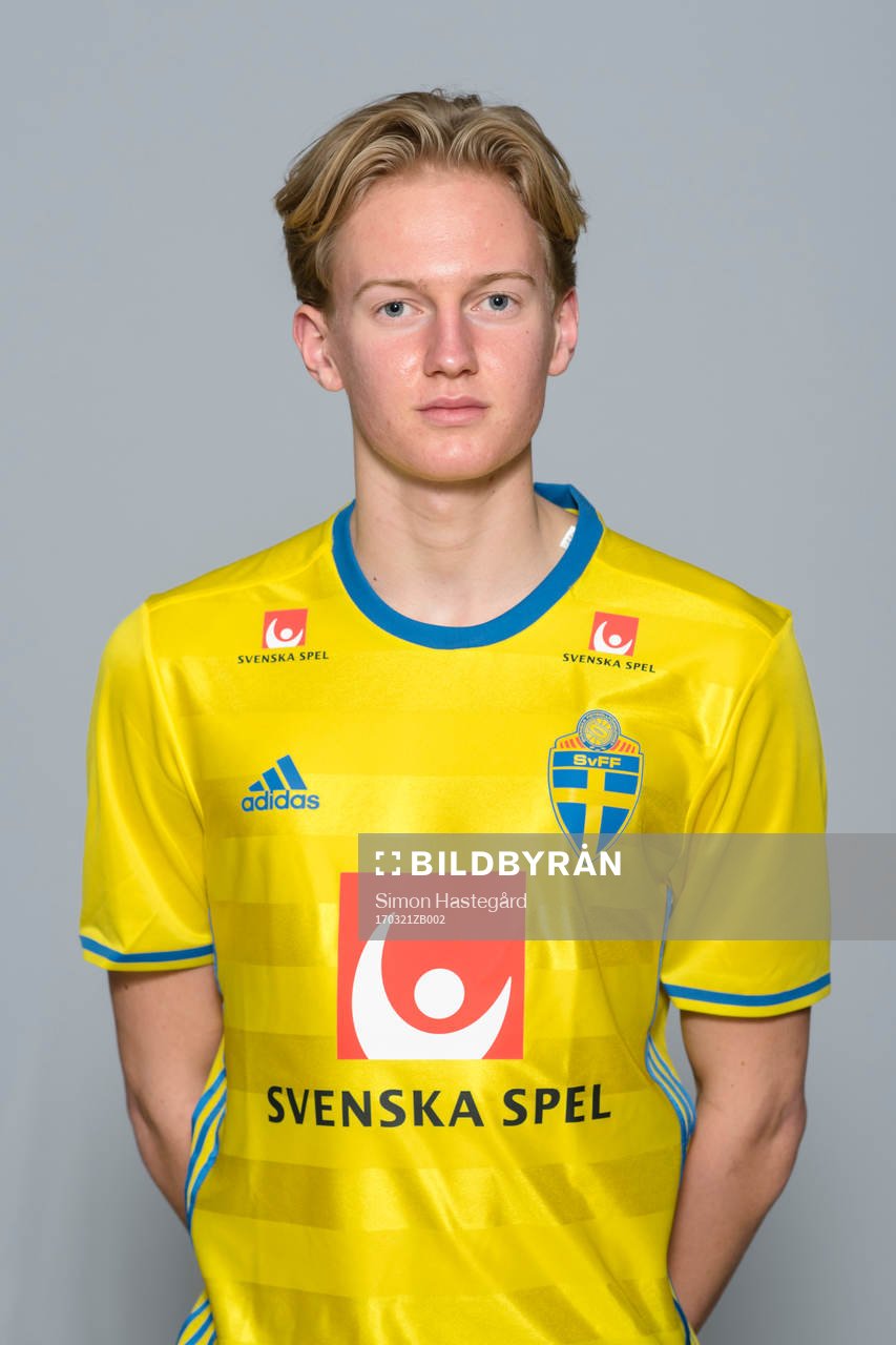 Jakob Rylander i P18-landslaget