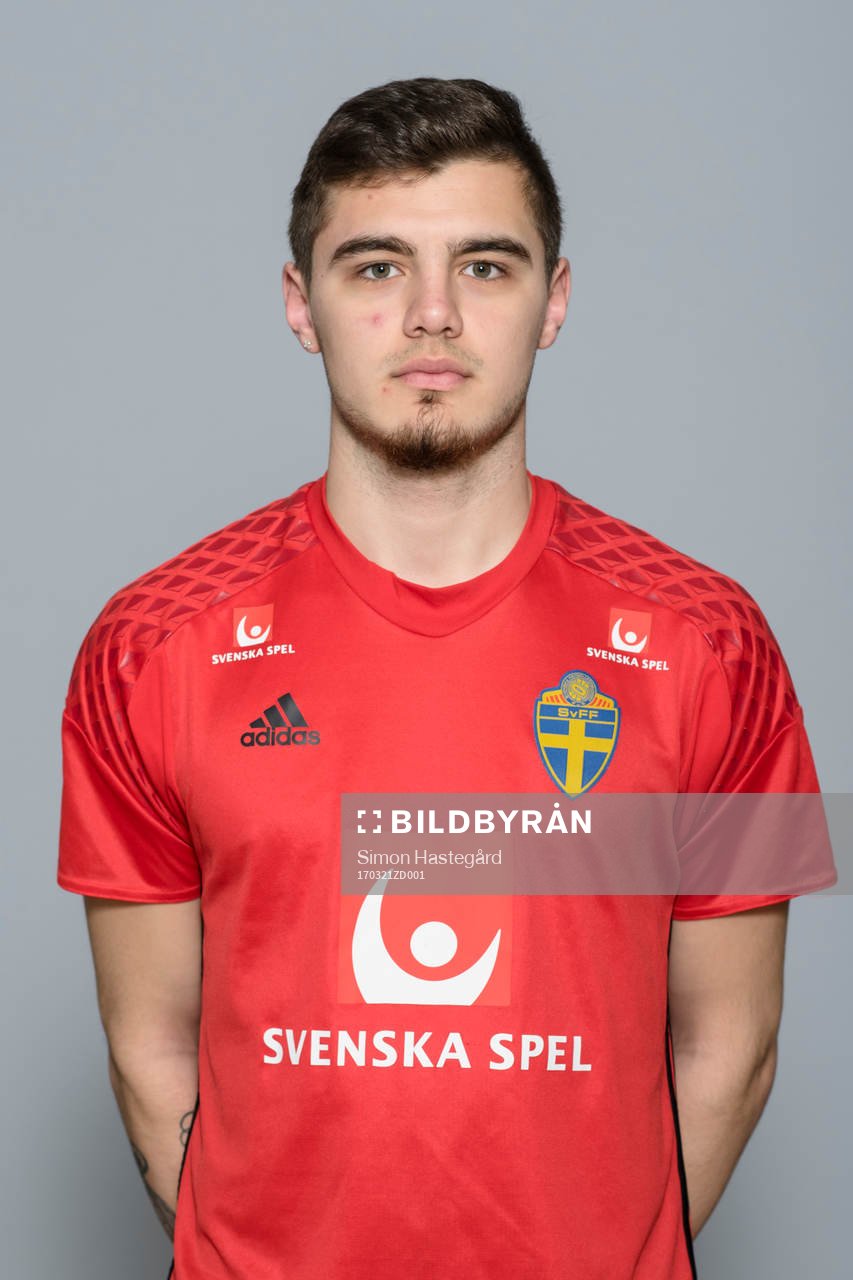 Giuliano Gatica Almqvist i P18-landslaget