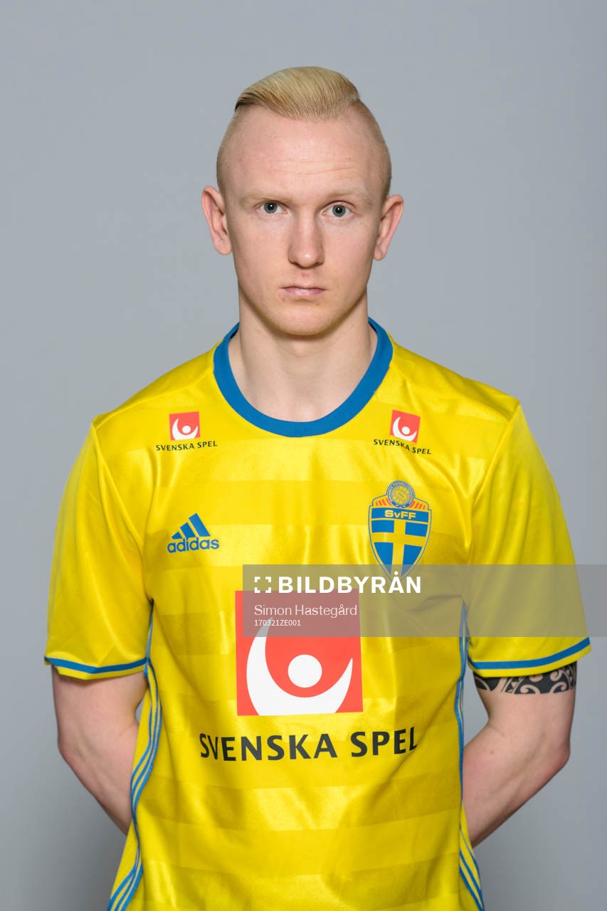 Max Olsson i P18-landslaget