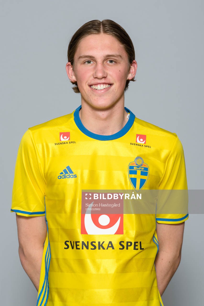 Emil Engqvist  i P18-landslaget