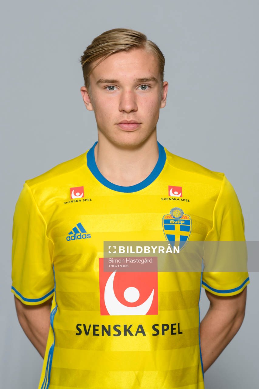 Edvin Dahlqvist i P18-landslaget