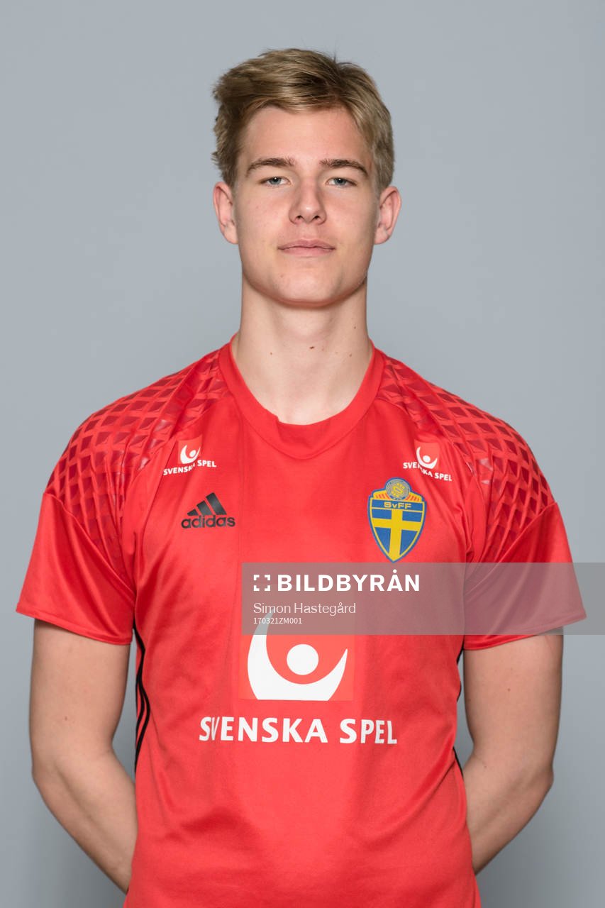 Mathias Nilsson i P18-landslaget