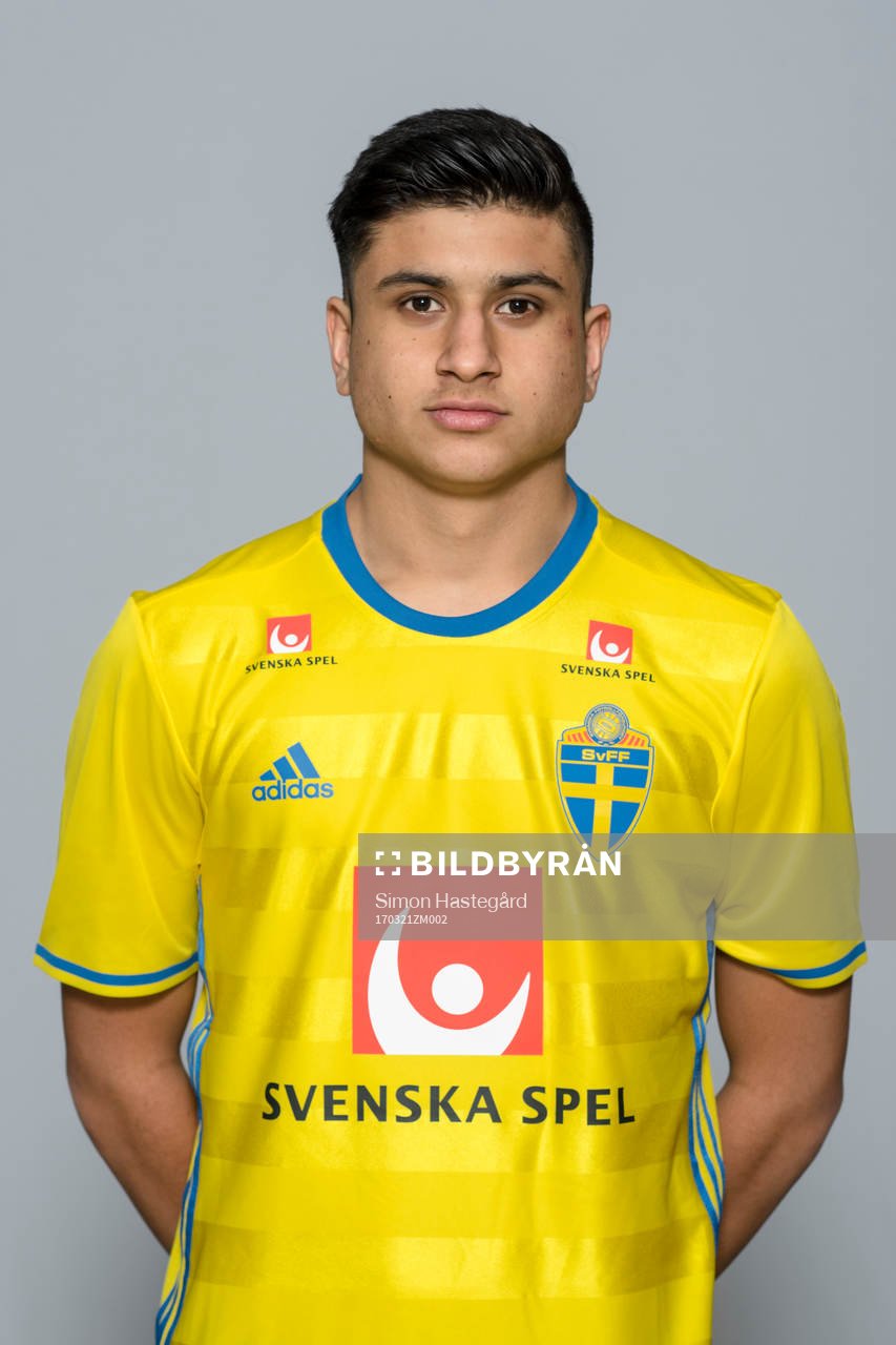 Isac Eklöf i P18-landslaget