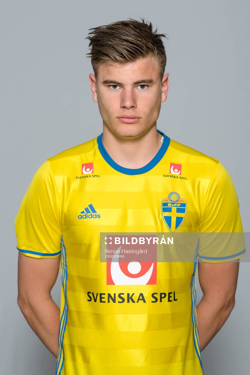 Max Anderberg i P18-landslaget