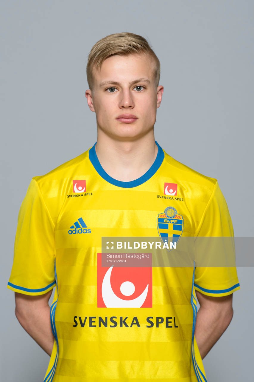 Viktor Bergh i P18-landslaget