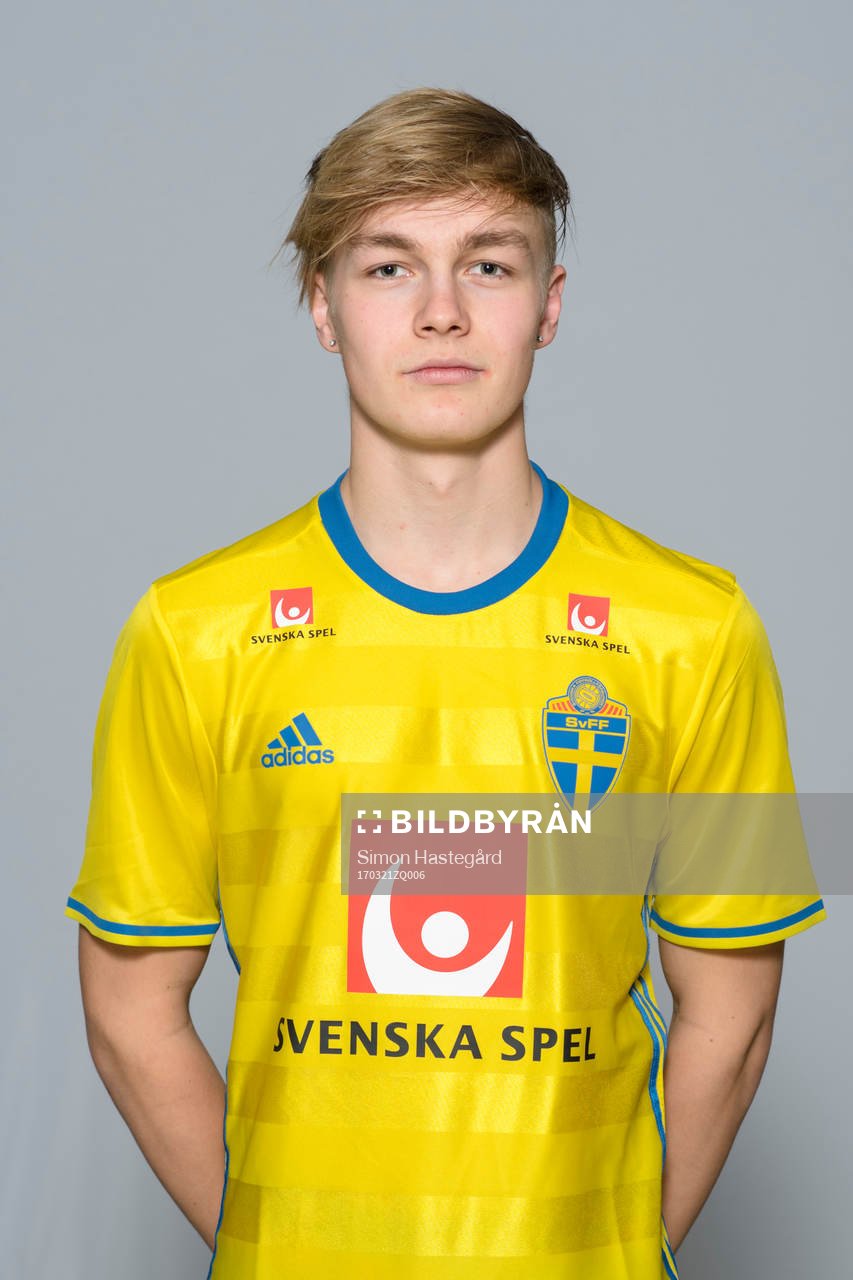 Melker Antonsson i P18-landslaget