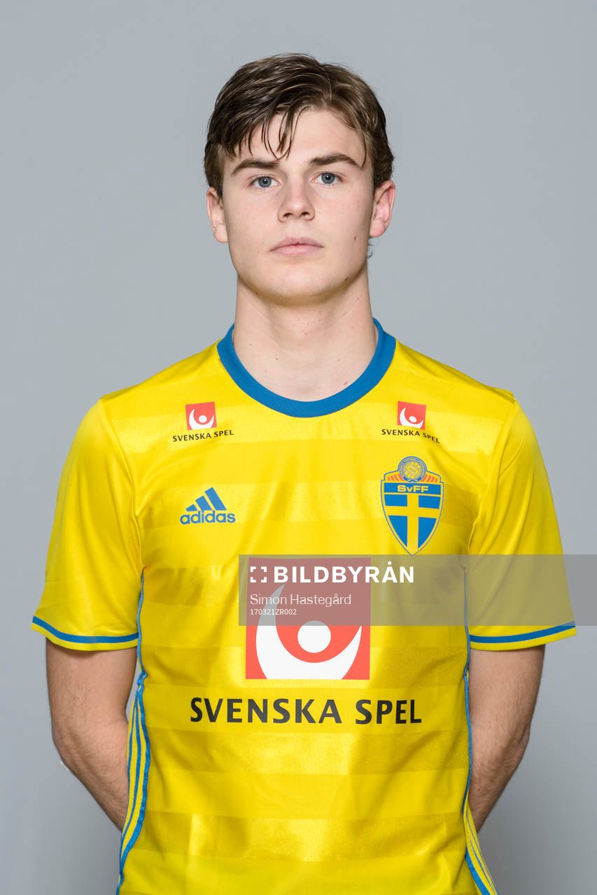 Filip Schyberg i P18-landslaget