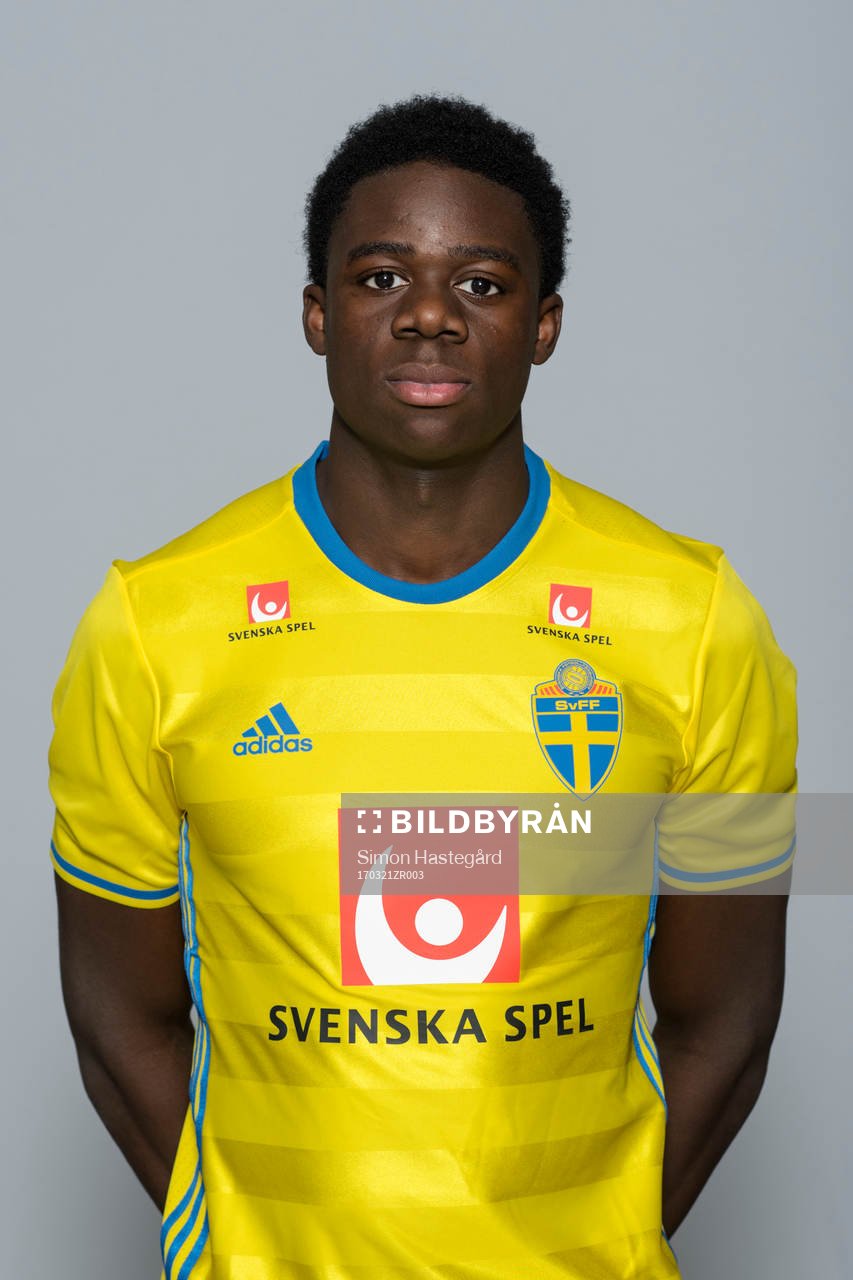 Joel Mumbongo i P18-landslaget