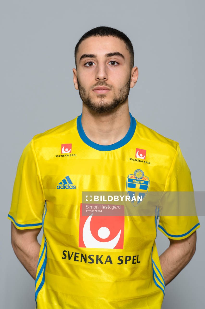 Antonios Abdulahad i P18-landslaget