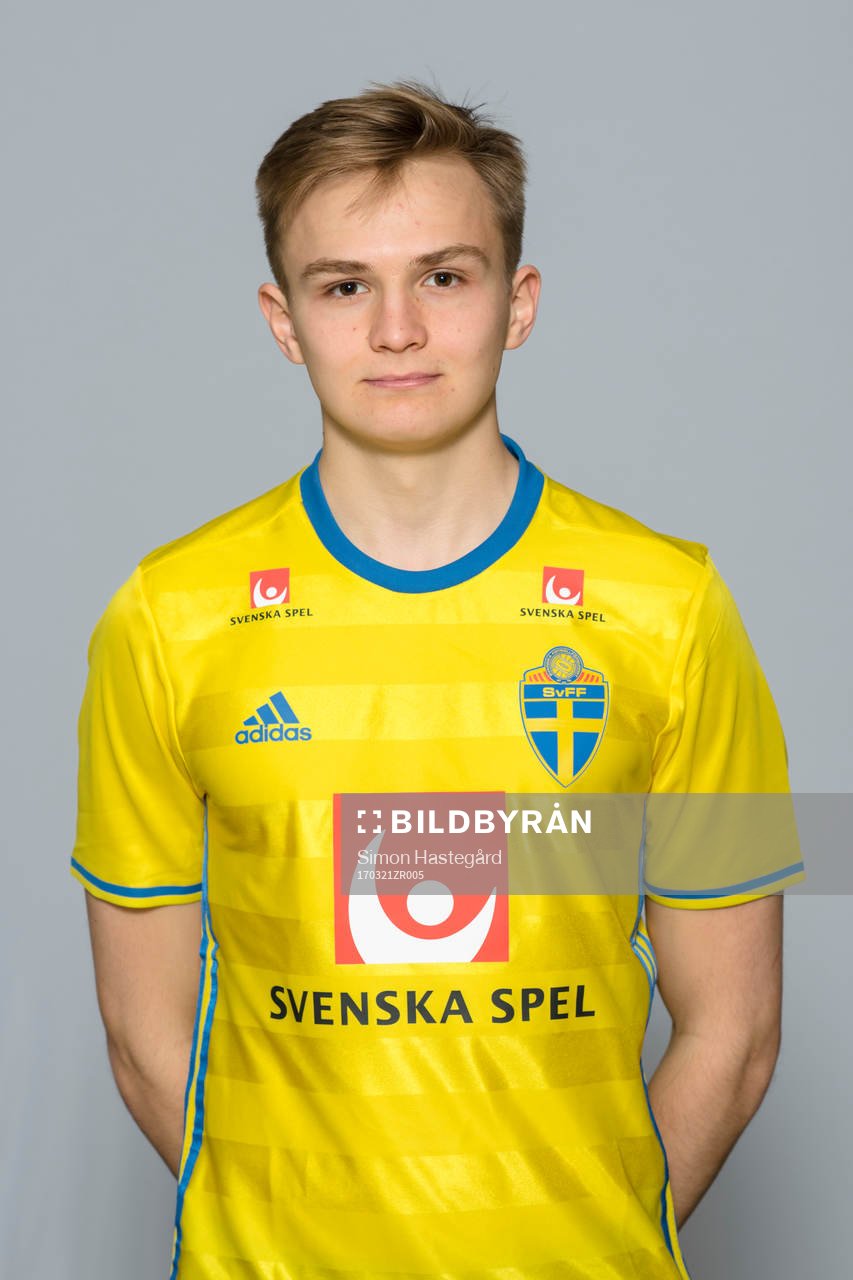 Oscar Krusnell i P18-landslaget