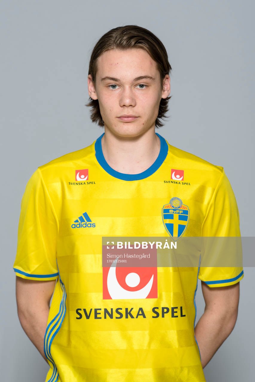 Olle Lindqvist i P18-landslaget